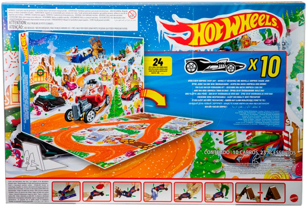Hot Wheels Spielzeug-Adventskalender »Hot Wheels«, ab 3 Jahren