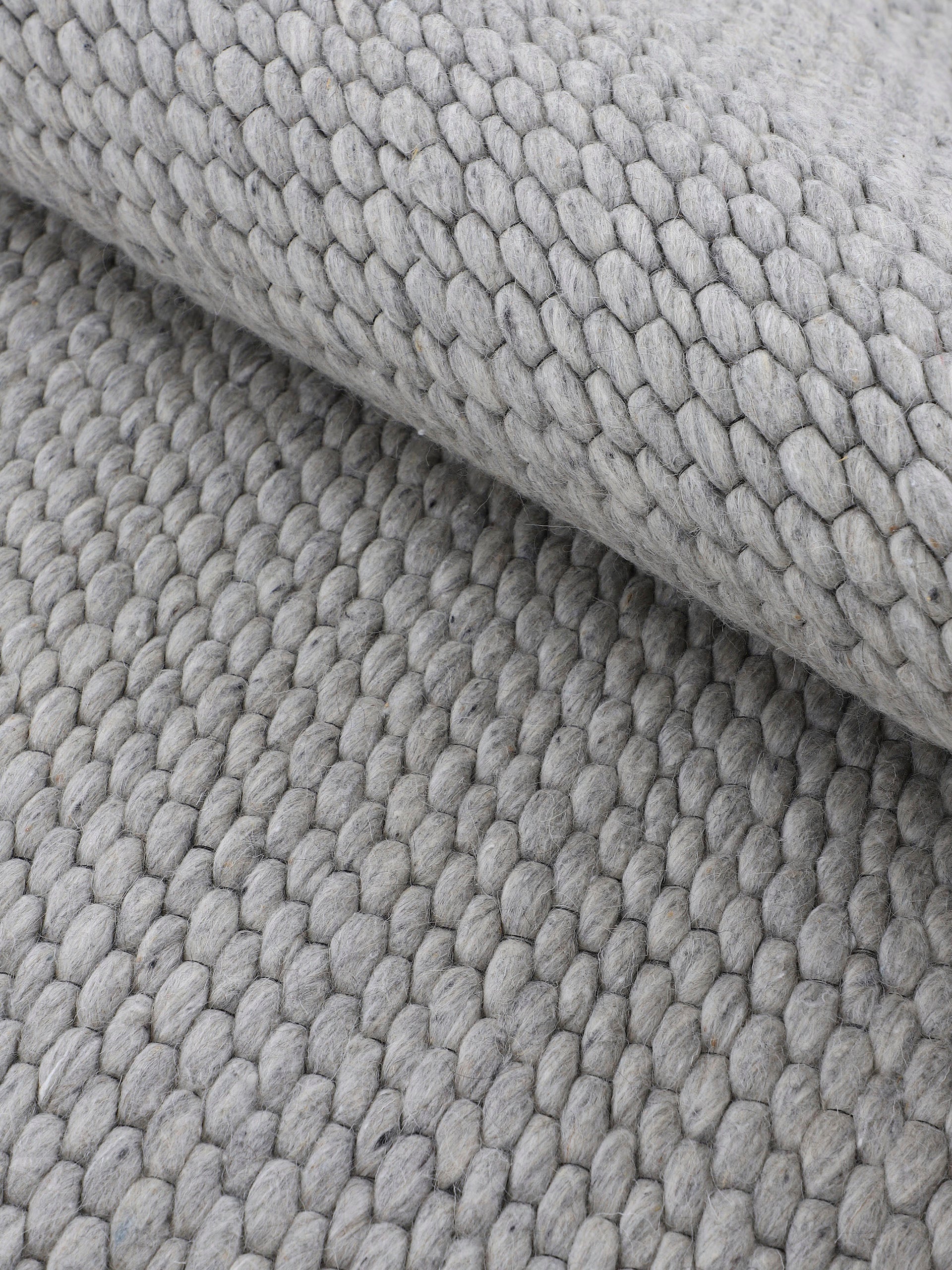 carpetfine Wollteppich »Sina«, rechteckig, bei handgewebt, Teppich, Wolle, kuschelig meliert, online OTTO weich & Handweb reine