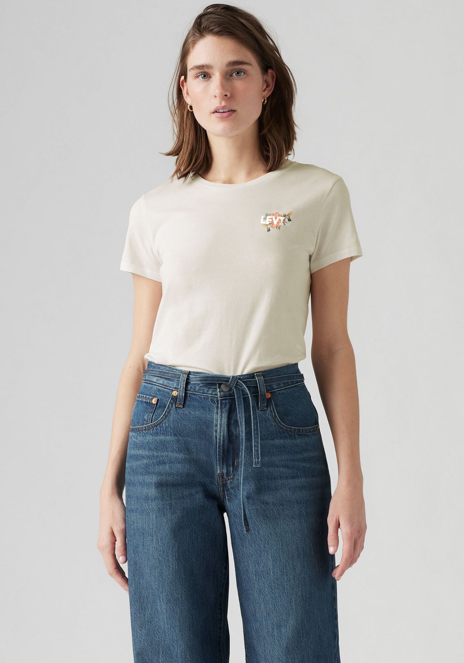 Levi's® T-Shirt »THE PERFECT TEE«, mit Batwing-Logoprint