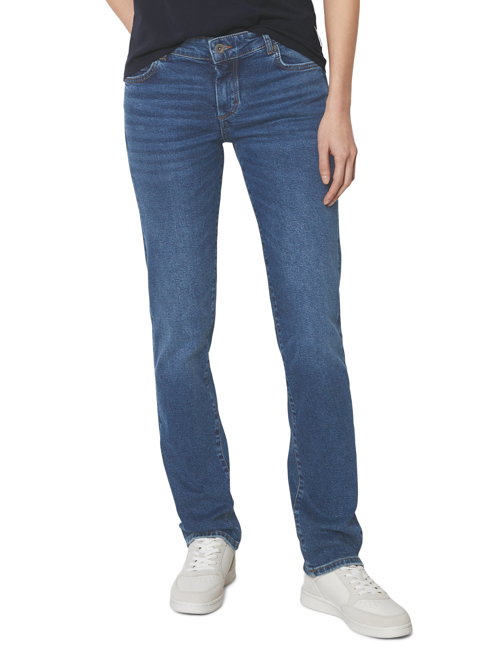 5-Pocket-Jeans »Alby Straight«, mit gerader Beinform