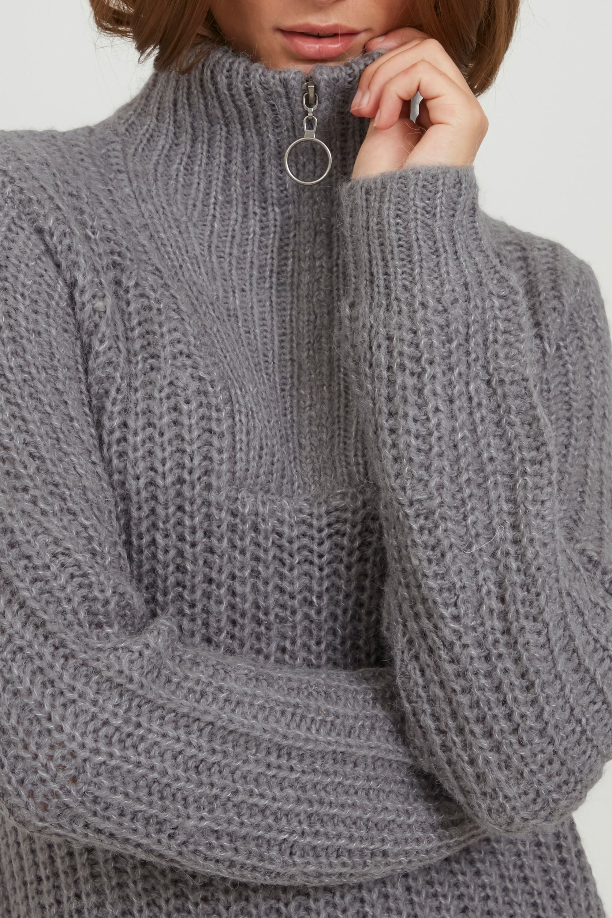 b.young Strickfleece-Pullover »Strickpullover BYMolin«