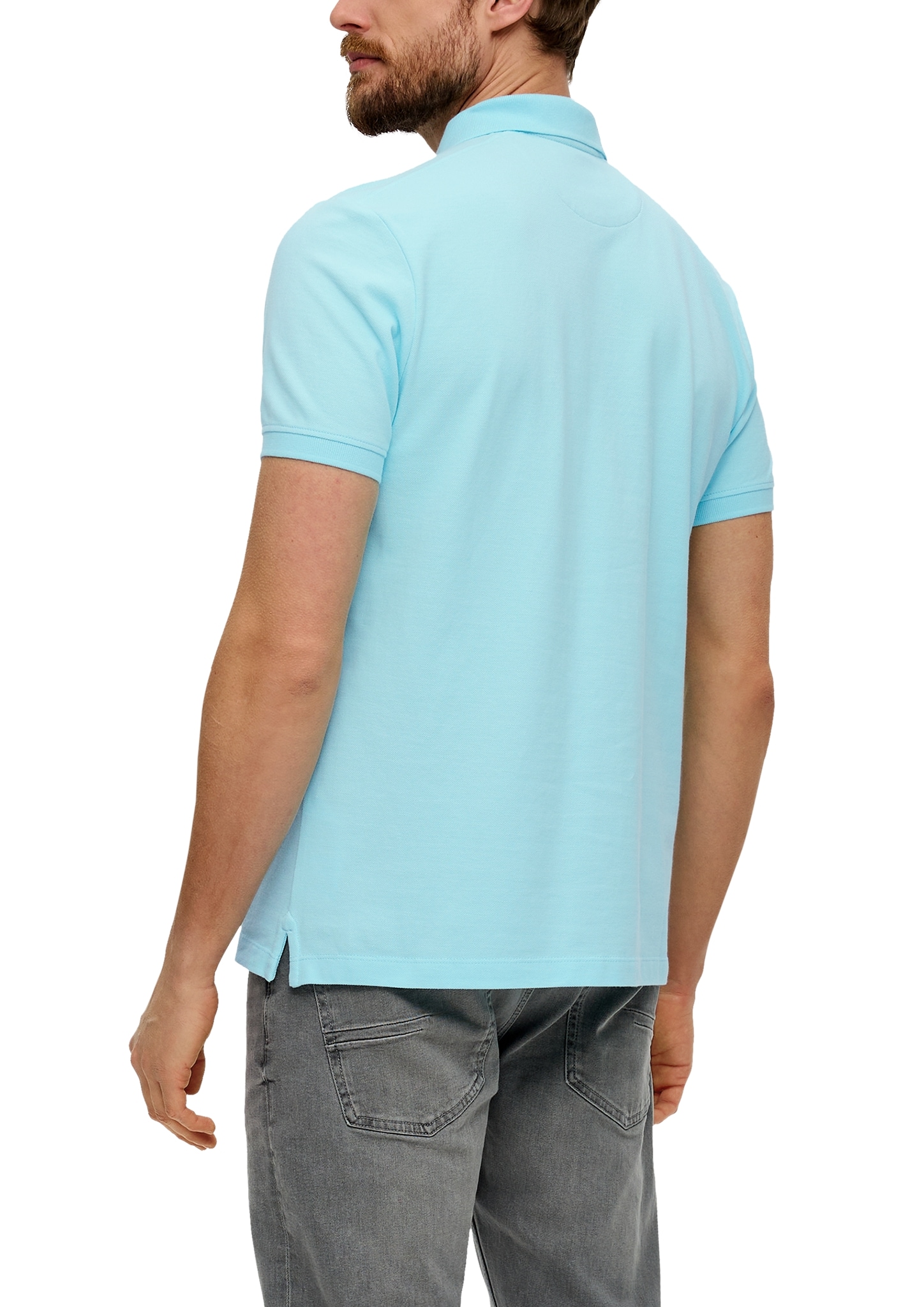 s.Oliver Poloshirt, mit Logostickerei