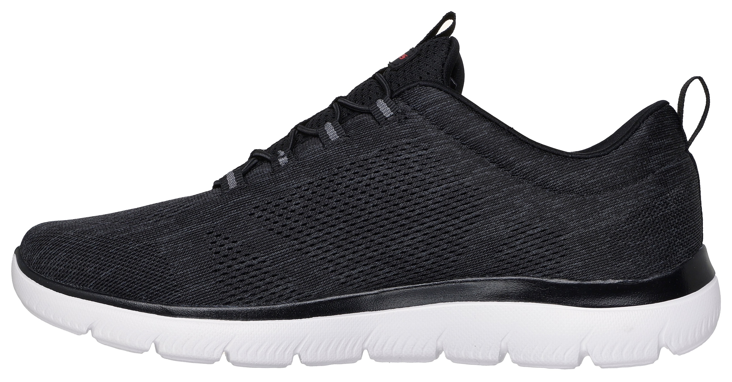 Skechers Slip-On Sneaker »SUMMITS«, Freizeitschuh, Slipper, Komfortschuh mit elastischer Bungee-Schnürung