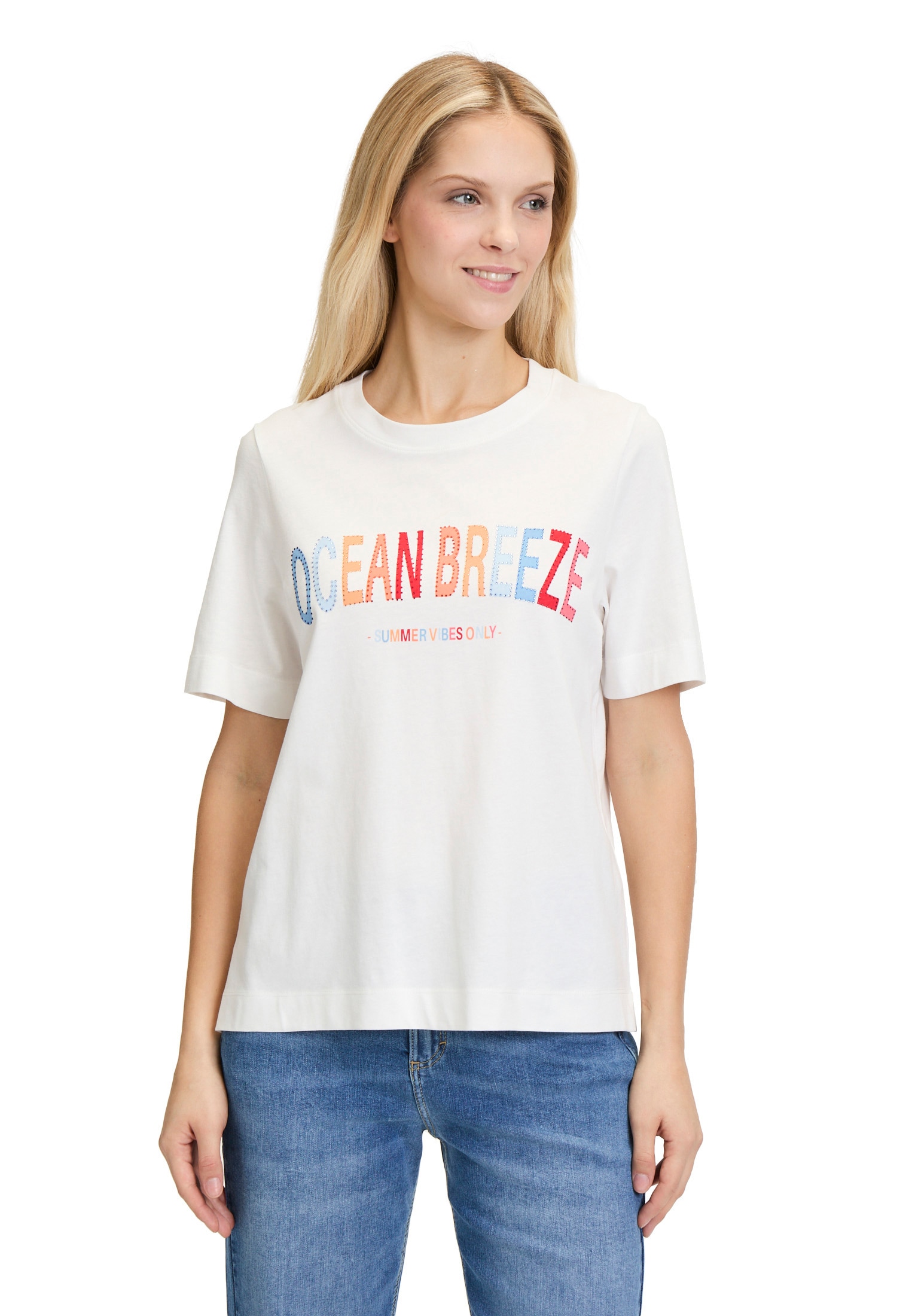 Cartoon T-Shirt »Printshirt mit Rundhalsausschnitt«