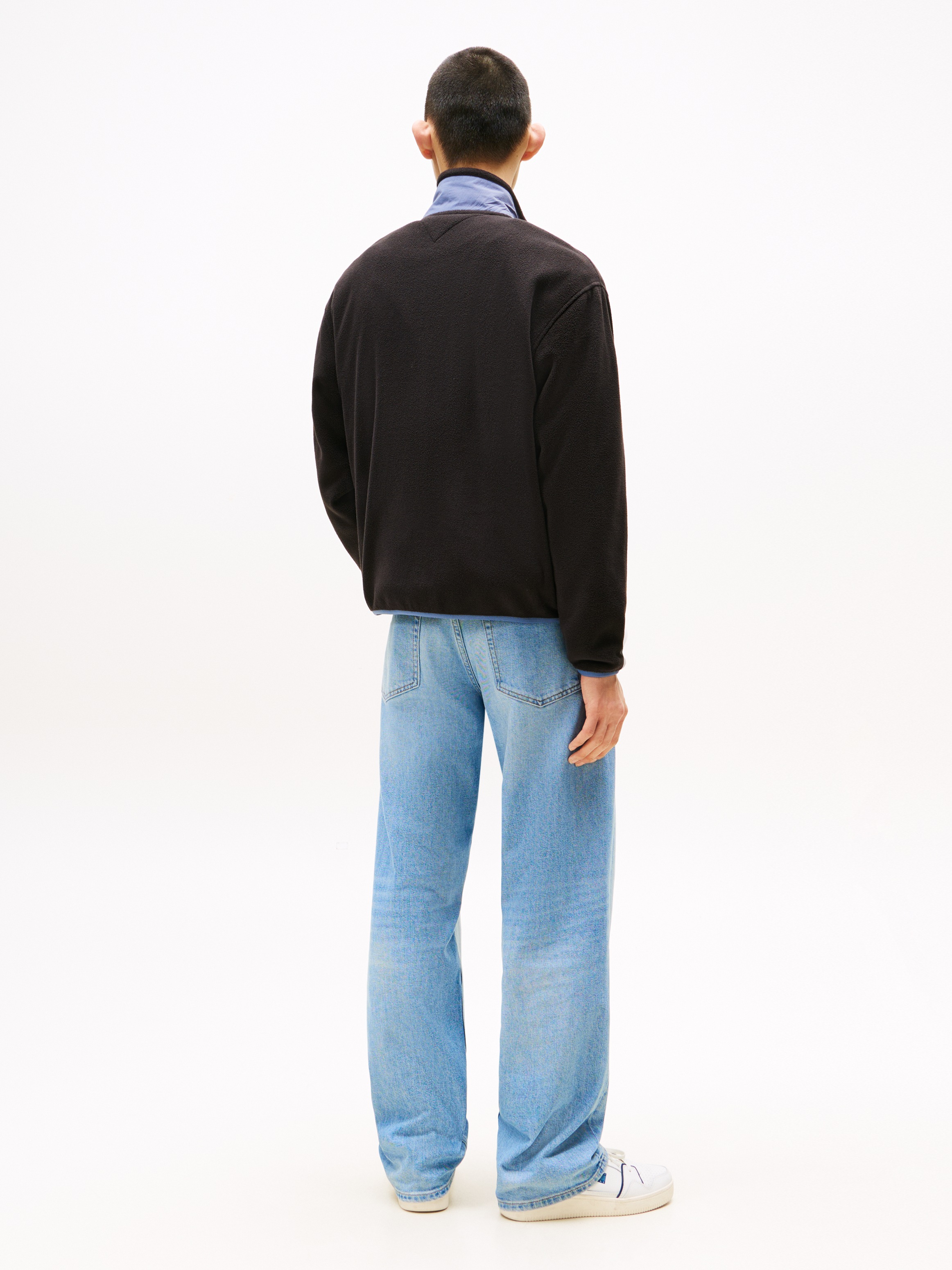 Tommy Jeans Sweater »TJM RLX FZ POLAR FLEECE EXT«, Mit Rundhalsausschnitt