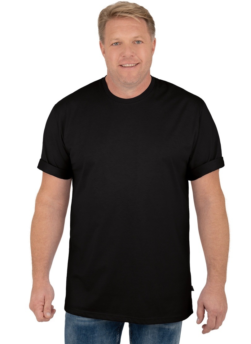 Trigema T-Shirt »TRIGEMA T-Shirt DELUXE Baumwolle«, (1 tlg.)