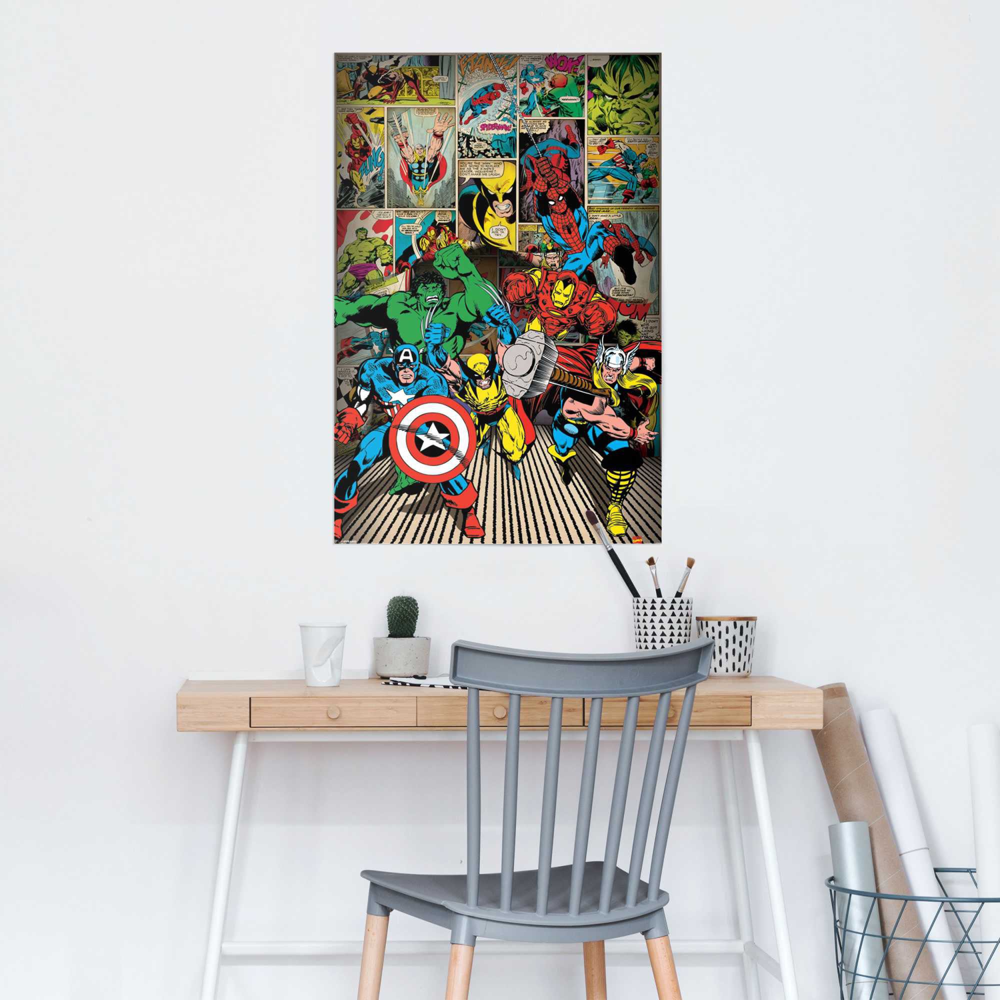 Reinders! Poster »Marvel Helden« 1 Stk. tlg.
