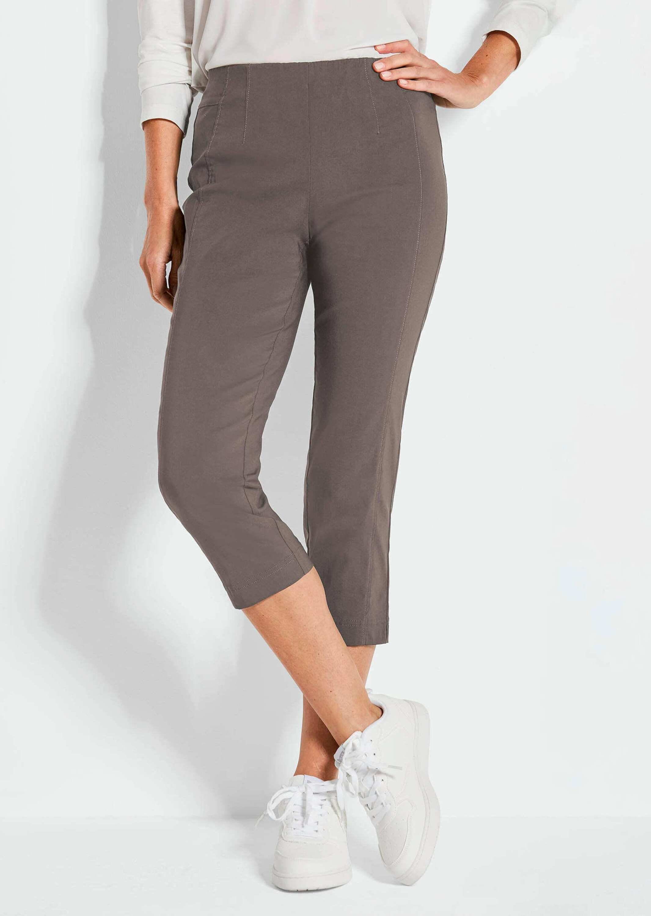 GOLDNER Schlupfhose »Schlupfhose LOUISA mit Steppnähten«