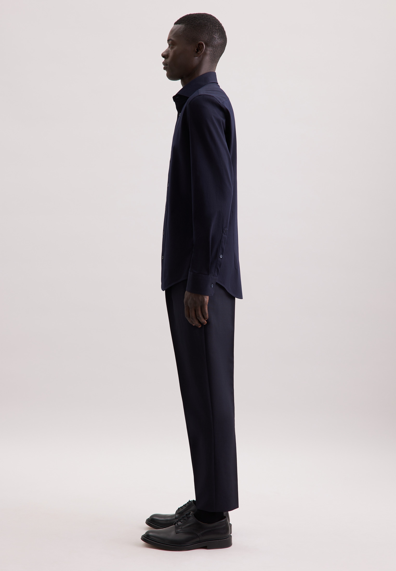 seidensticker Businesshemd »Schwarze Rose« Slim 1/1 Kentkragen Uni