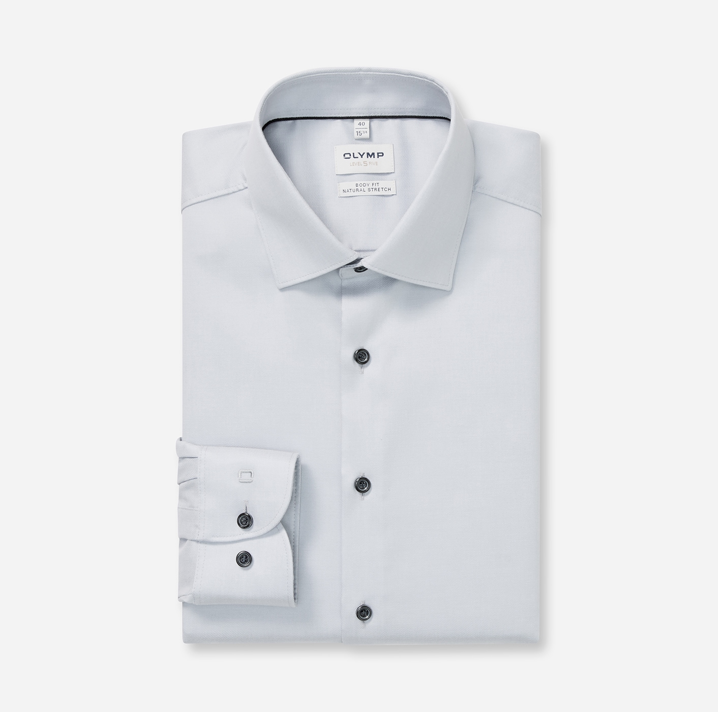 OLYMP Langarmhemd »Level 5« Businesshemd, body fit, New York Kentkragen