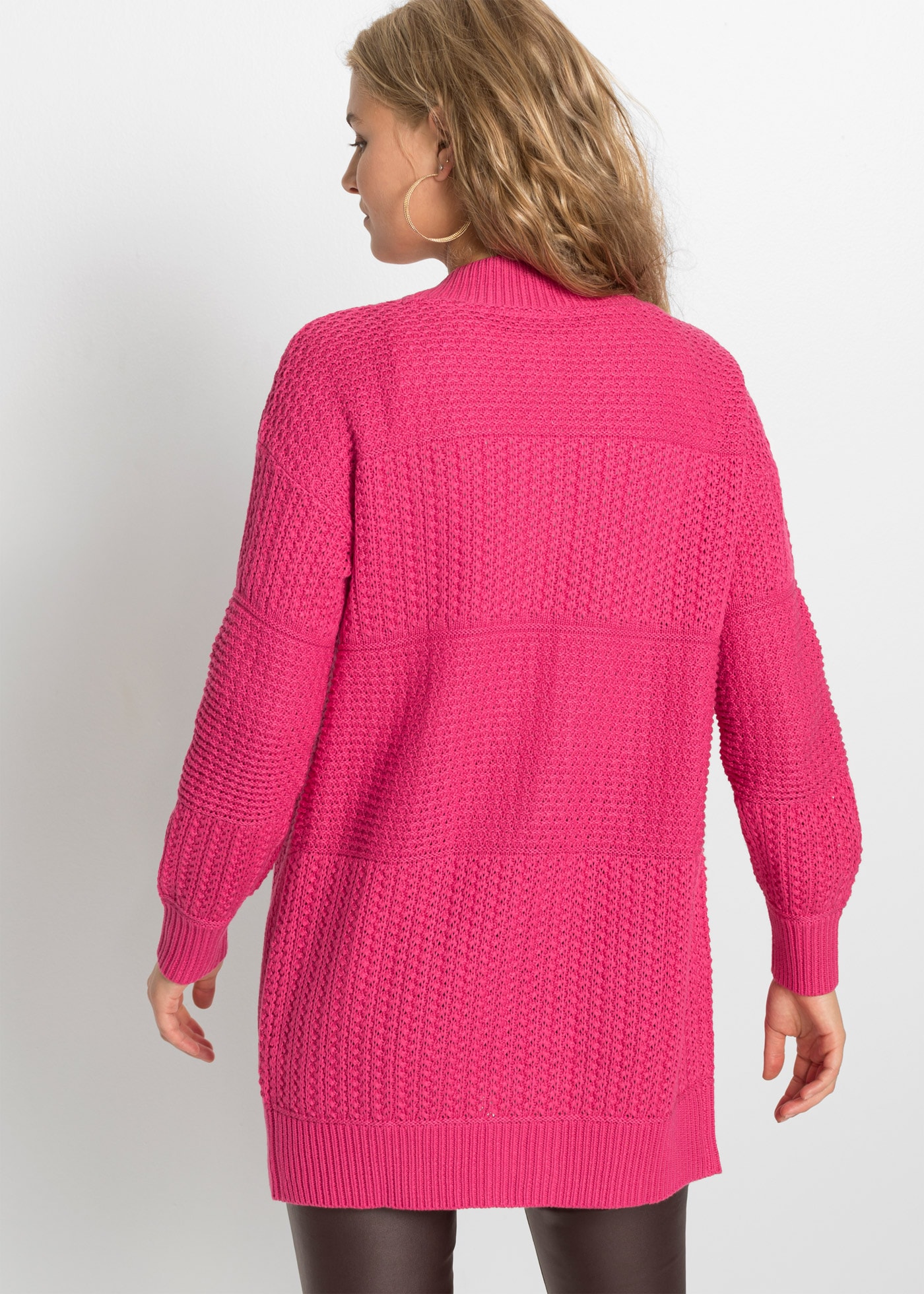 bonprix Longstrickjacke »Longstrickjacke« Longstrickjacke
