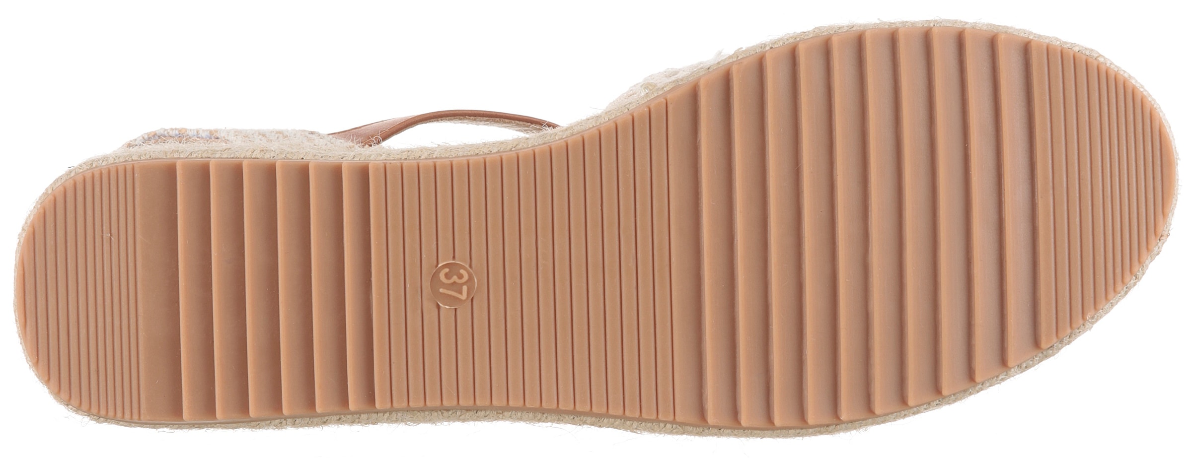 Aniston SHOES Plateausandale  Häkel-Sandale, Sommerschuh, Urlaubsschuh - NEUE KOLLEKTION