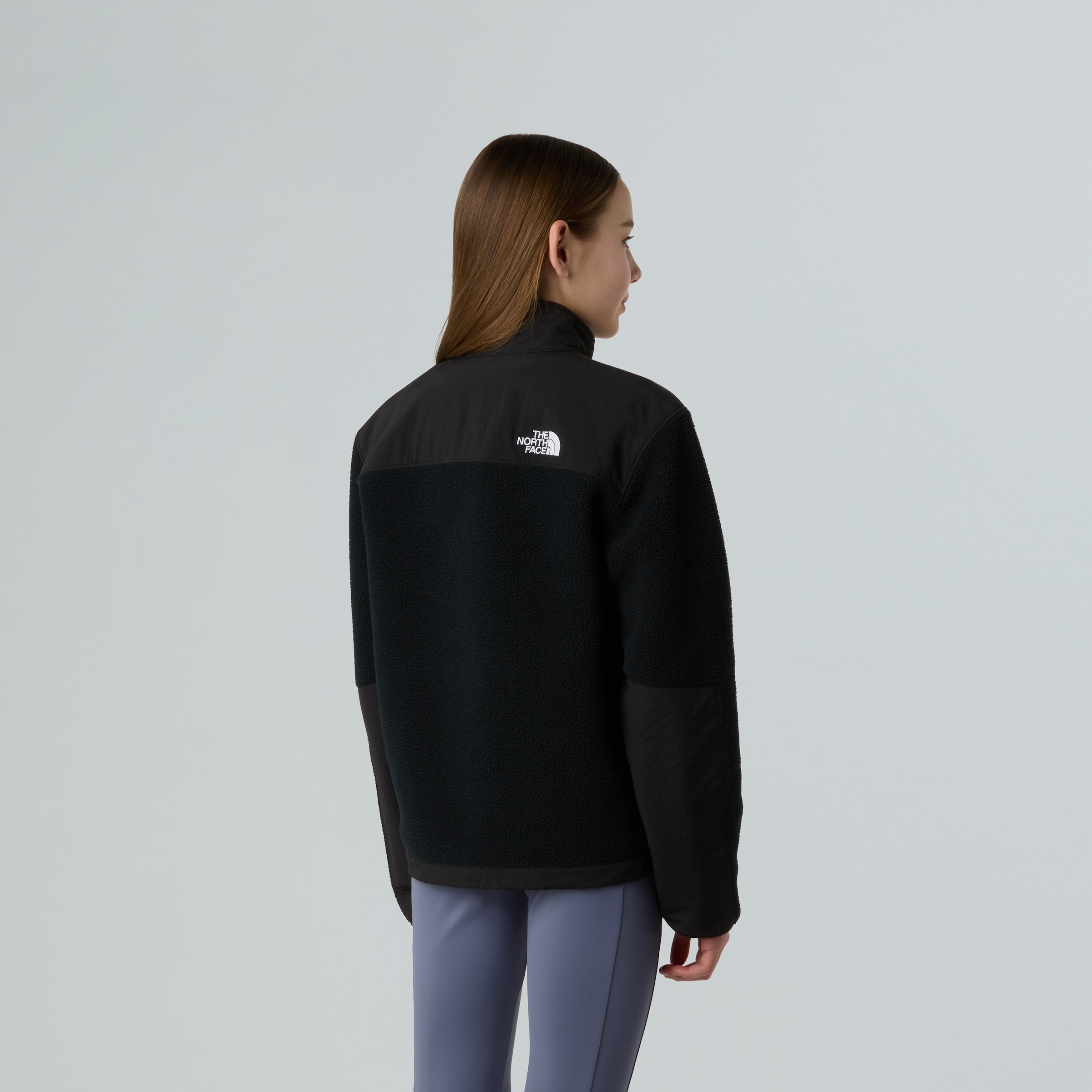 The North Face Fleecejacke »TEEN DENALI JACKET« für Teens geeignet, atmungsaktives Material, mit langem Arm