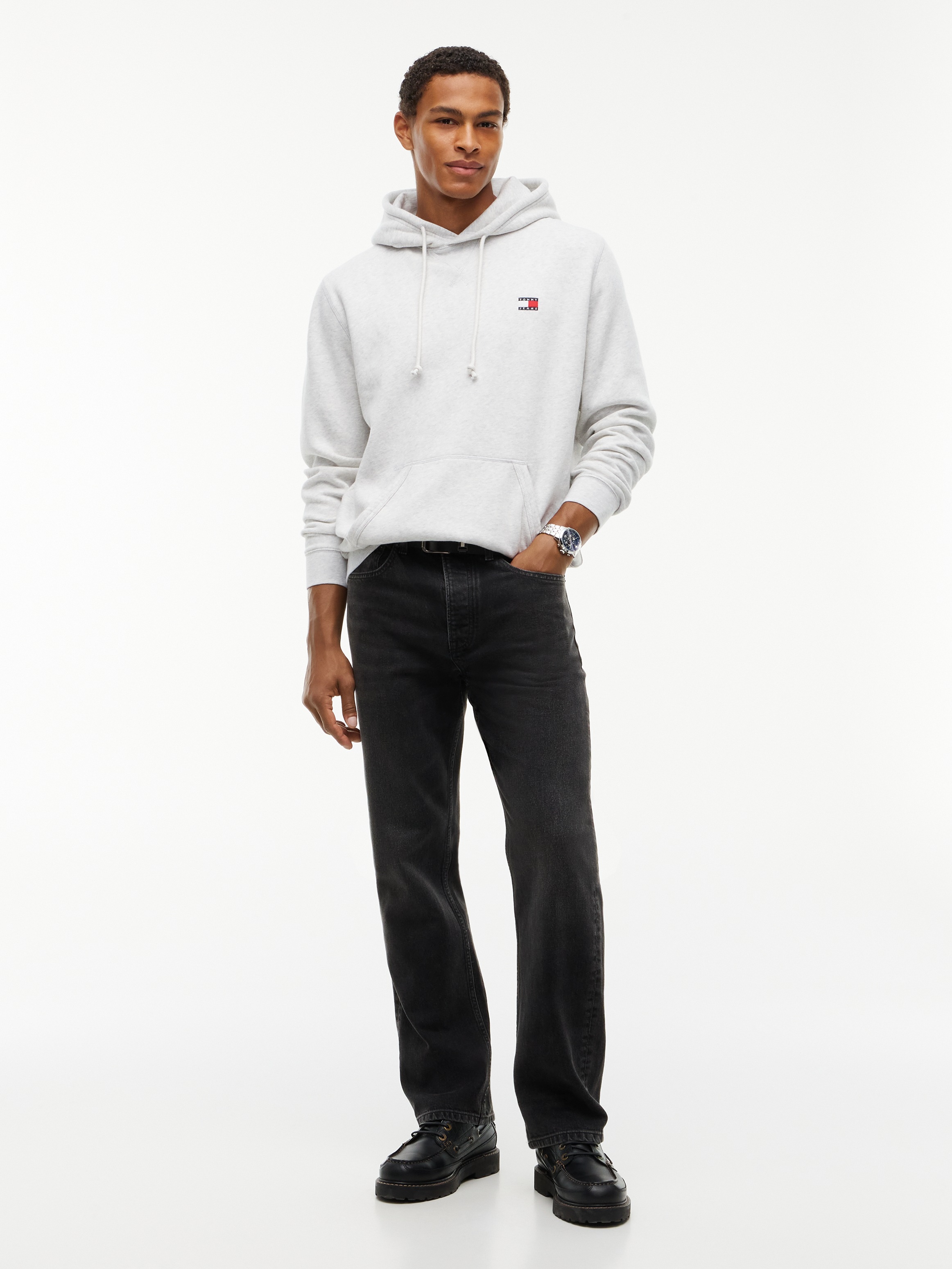 Tommy Jeans Kapuzensweatshirt »REGULAR BADGE HOODIE«, Regular fit mit Kapuze

