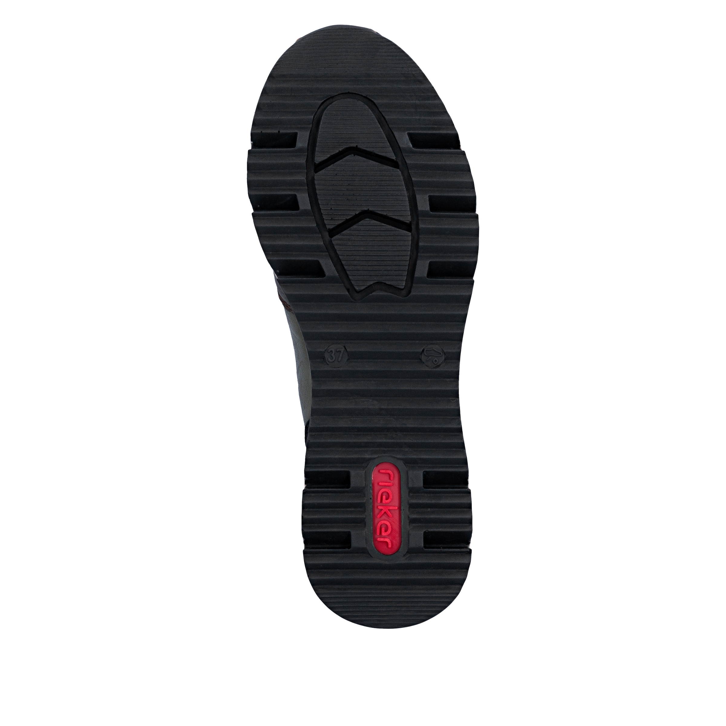 Rieker Schlupfboots  Stiefelette, High Top Sneaker mit Reißverschluss auf der Vorderseite