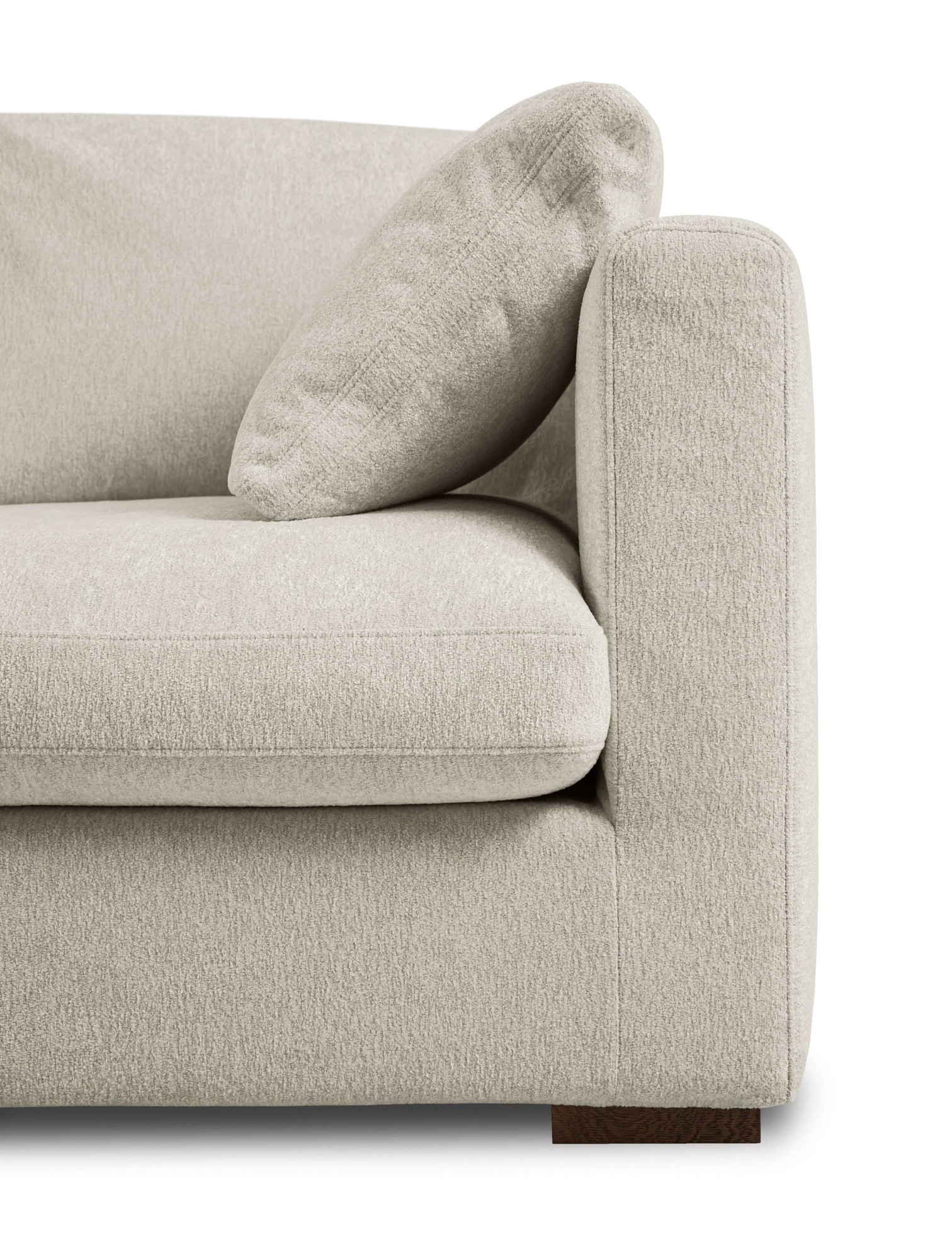 Home affaire Ecksofa »Coray«, Breite 266 cm, extra weich und kuschelig, mit Federn und Daunen