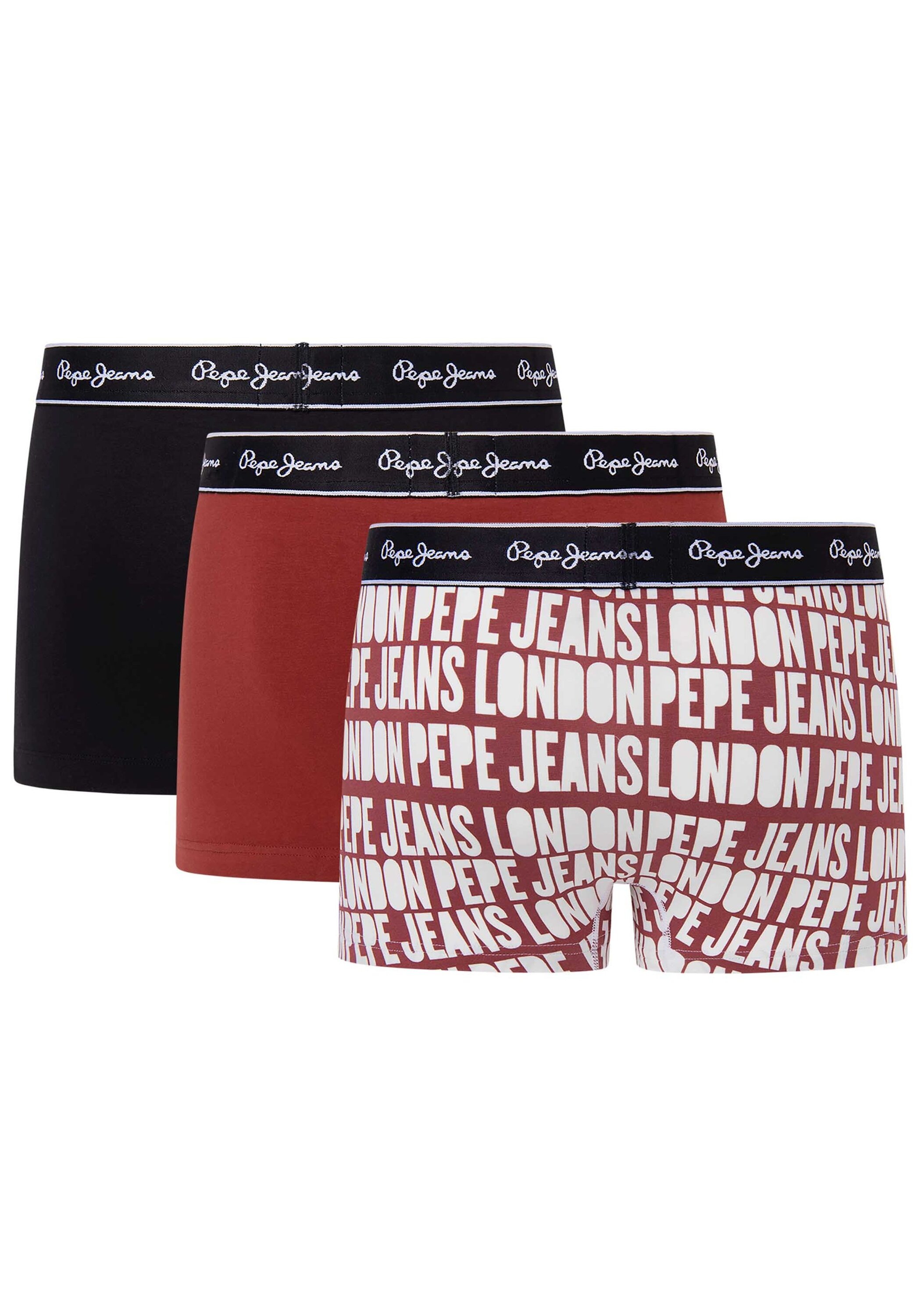 Pepe Jeans Boxershorts »Boxershort ALLOVER LOGO TK 3P 3er Pack«