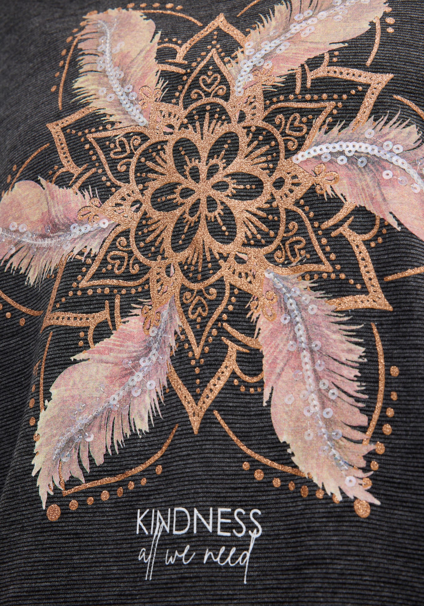 bonprix T-Shirt A-Linie, Kurzarm, aus Viskose und Polyester, mit Rundhalsausschnitt