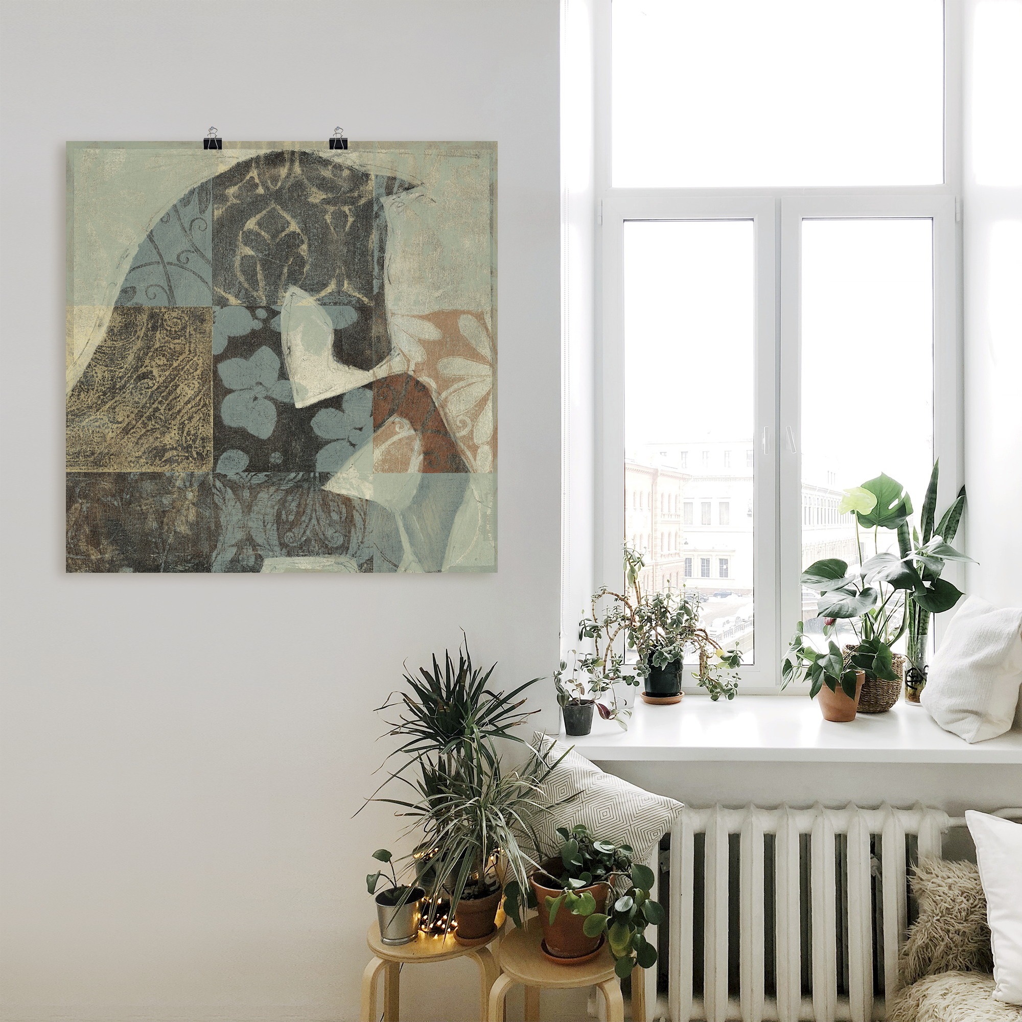 Artland Wandbild »Gemustertes Pferd II« Haustiere 1 Stk. tlg. als Leinwandbild, Poster in verschied. Größen