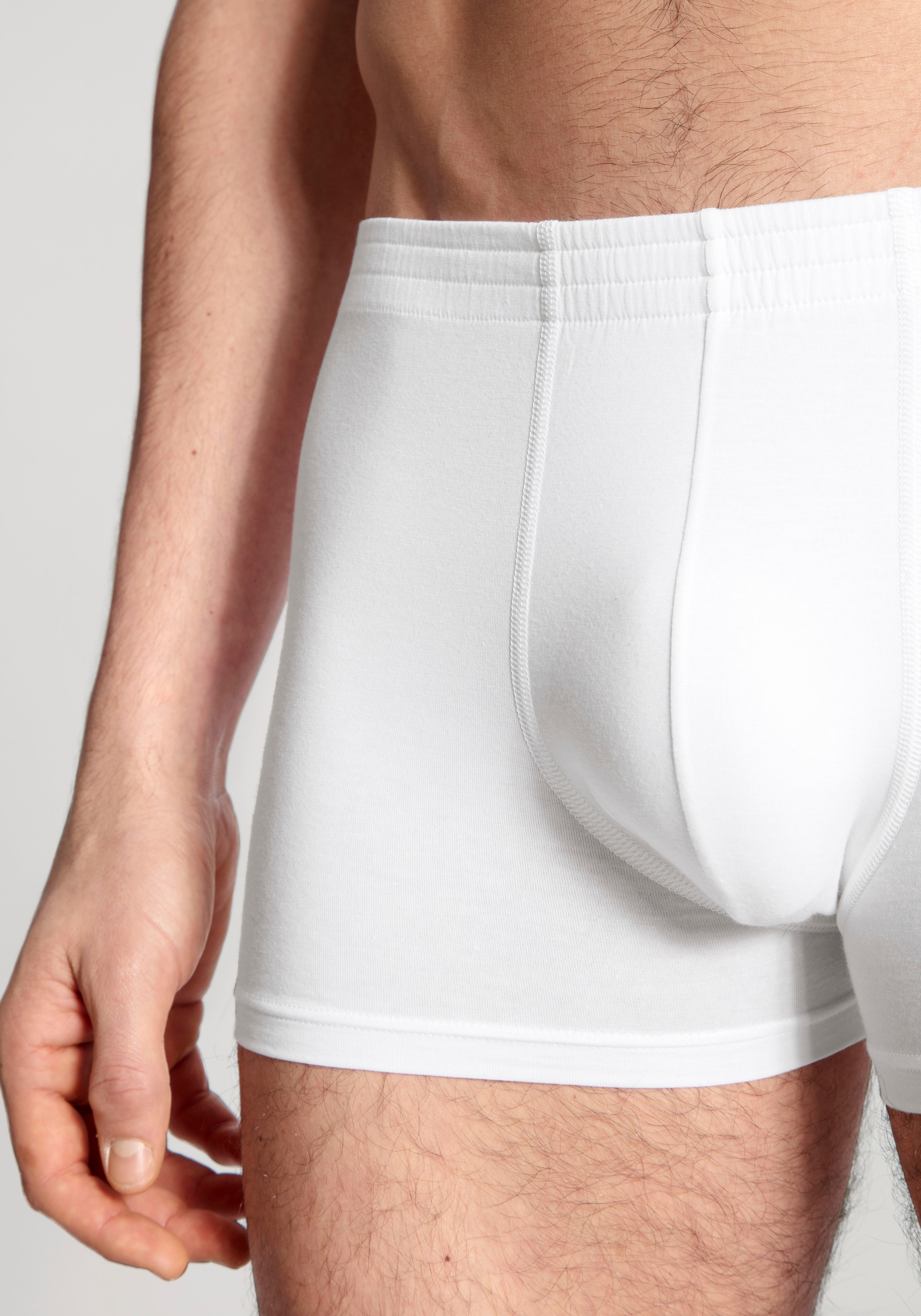 CALIDA Boxer »Focus«, Herren-Trunk mit bezogenem Bund