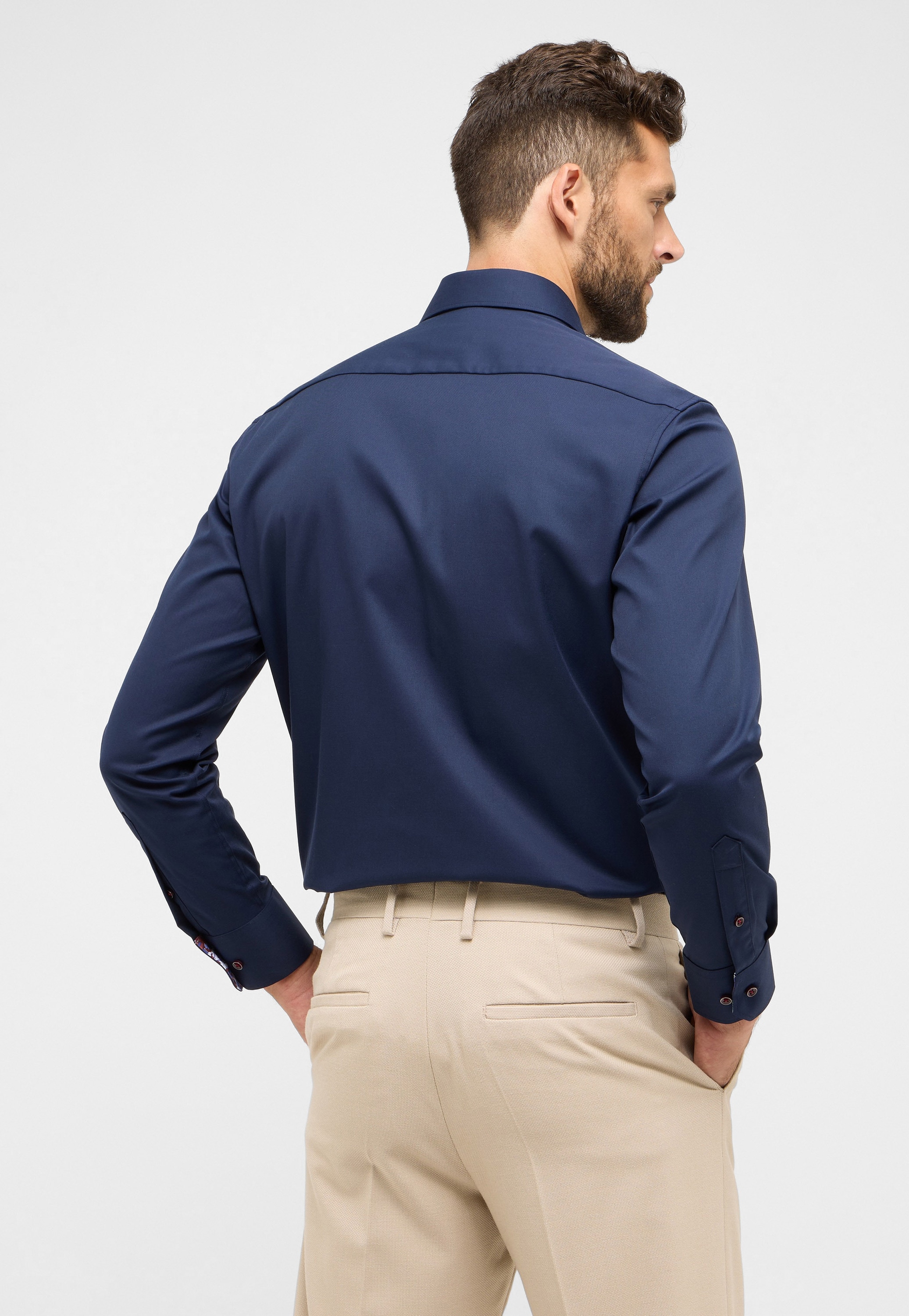 Eterna Langarmhemd »MODERN FIT«, NON IRON (bügelfrei)