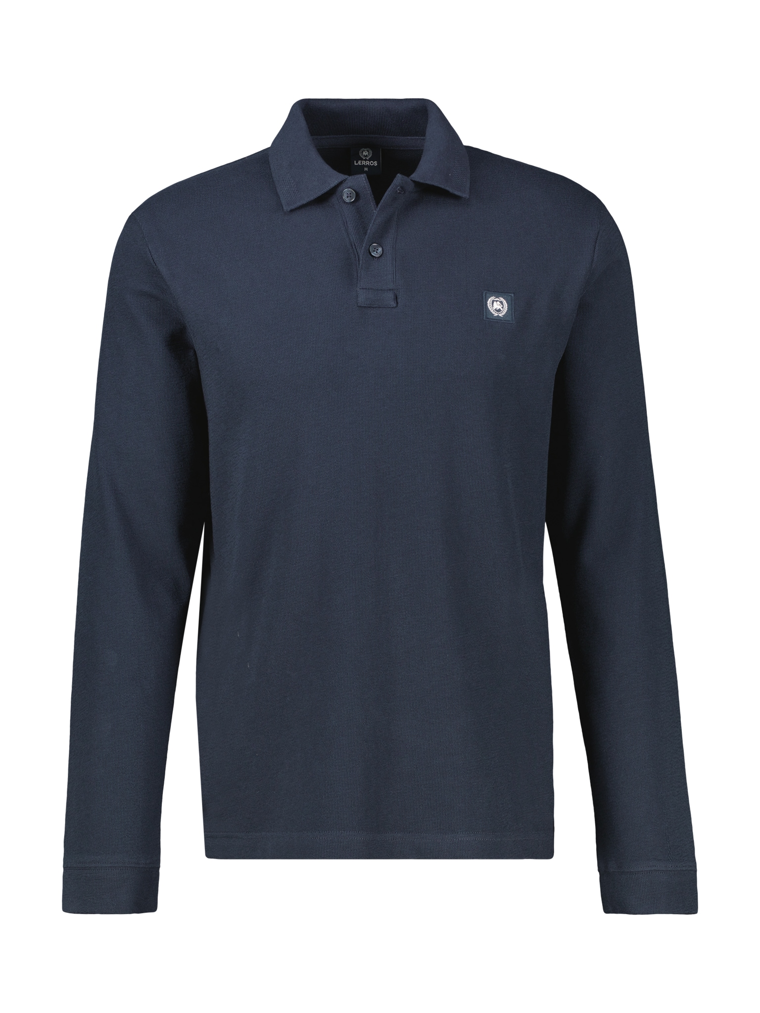 LERROS Langarm-Poloshirt »FELPA« Sweatshirt mit Knopfleiste