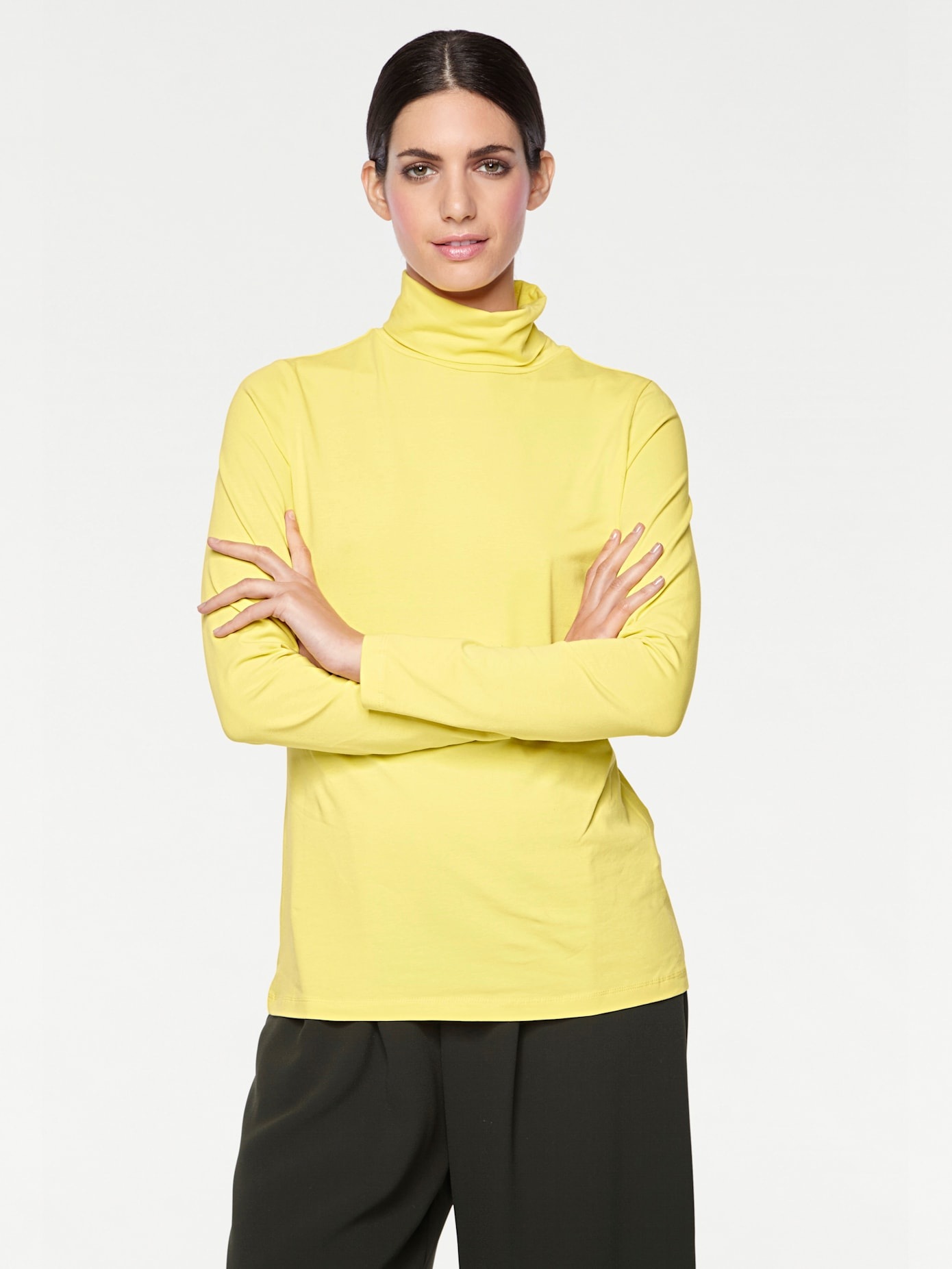 heine Rollkragenshirt »Rollkragen-Shirt«, (1 tlg.)