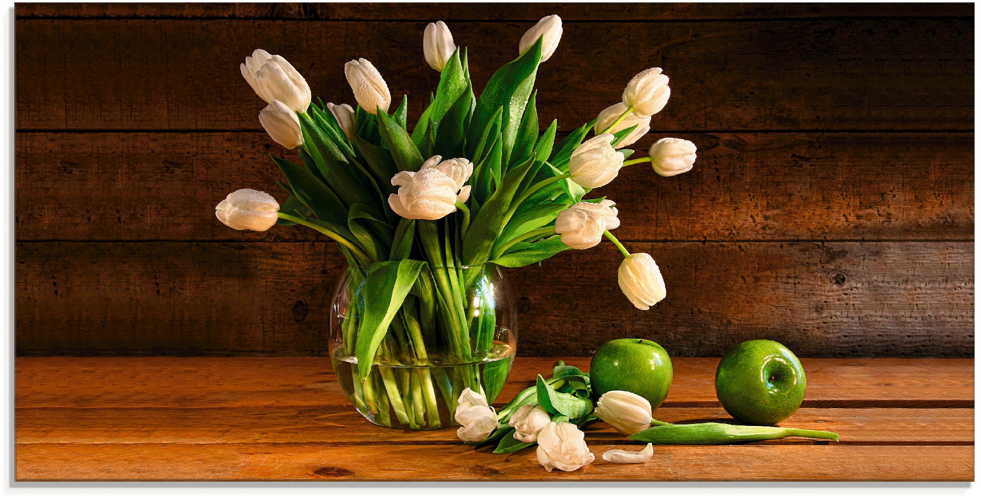 Artland Glasbild »Tulpen in Glasvase«, Blumen, (1 St.), in verschiedenen  Größen kaufen bei OTTO | Poster