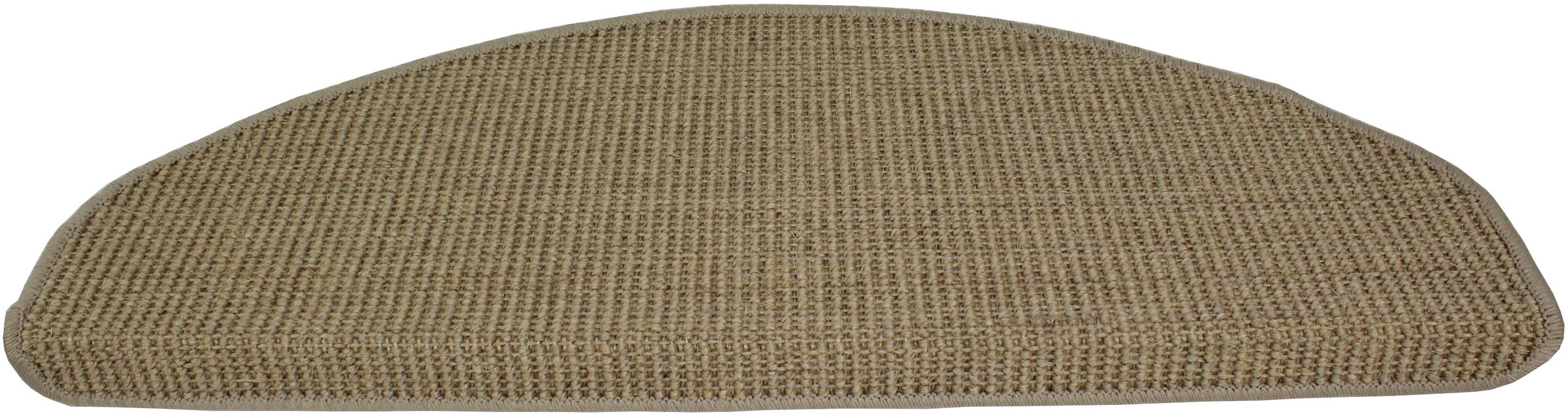 Dekowe Stufenmatte »Mara S2«, halbrund, 5 mm Höhe, 100% Sisal, große Farbauswahl, selbstklebend, auch als Set 15 Stück