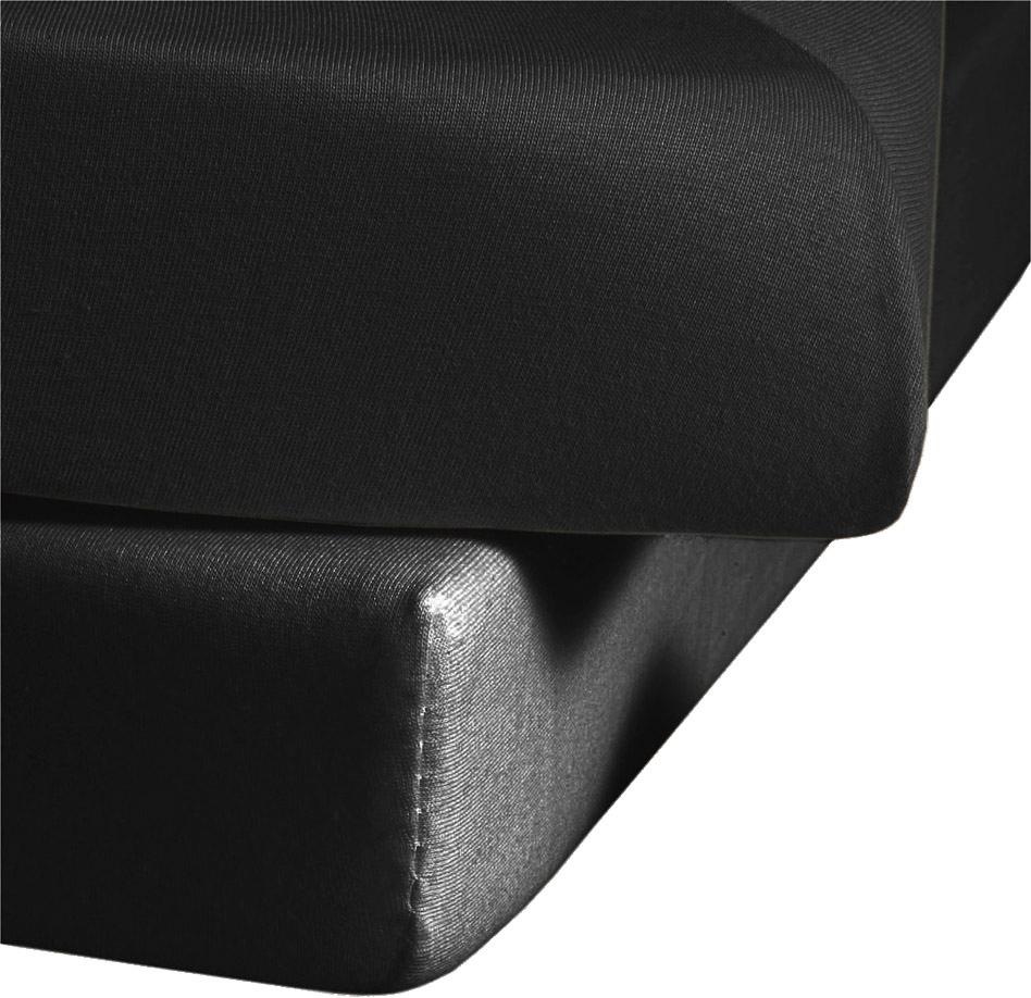 fleuresse Spannbettlaken »Jenny C aus feinfädigem Mako-Jersey« für Matratzen bis 23 cm Höhe