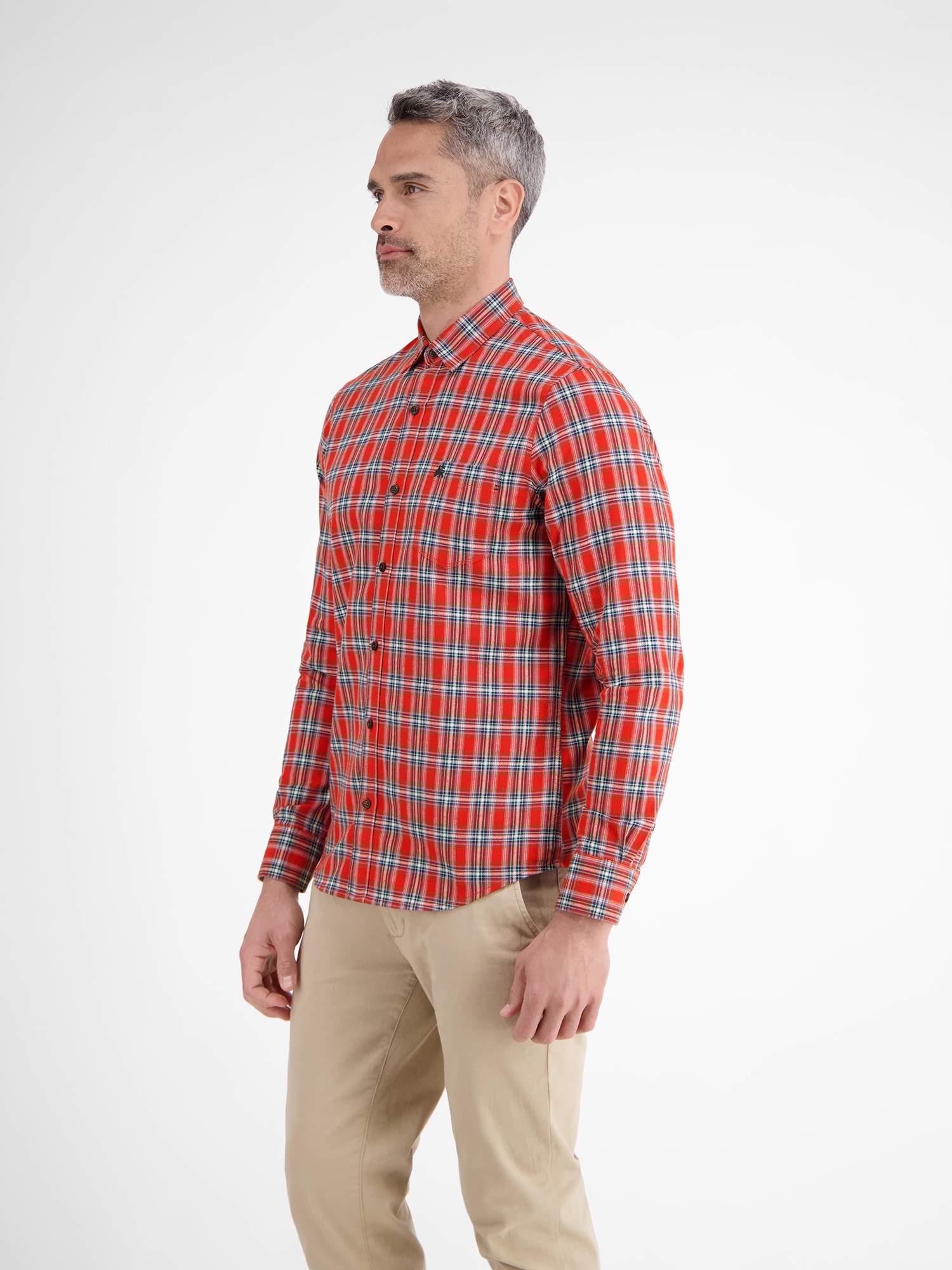 LERROS Karohemd »LERROS Flanell-Karohemd für Herren«