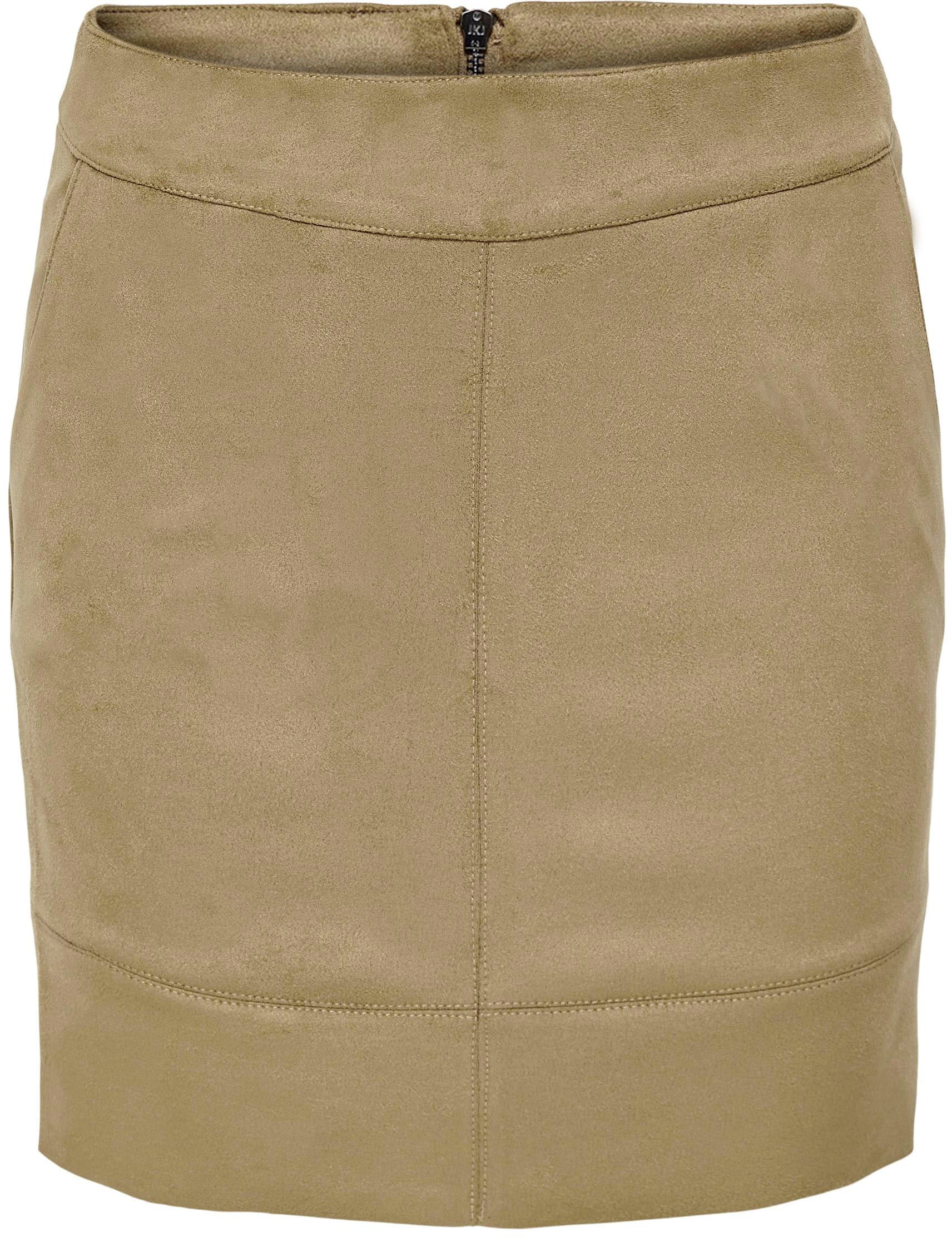 ONLY Lederimitatrock »ONLJULIE FAUXSUEDE SKIRT OTW NOOS«, mit Stretch kaufen