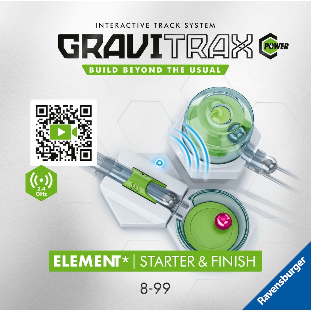 Ravensburger Kugelbahn-Bausatz »GraviTrax POWER Starter & Finish«