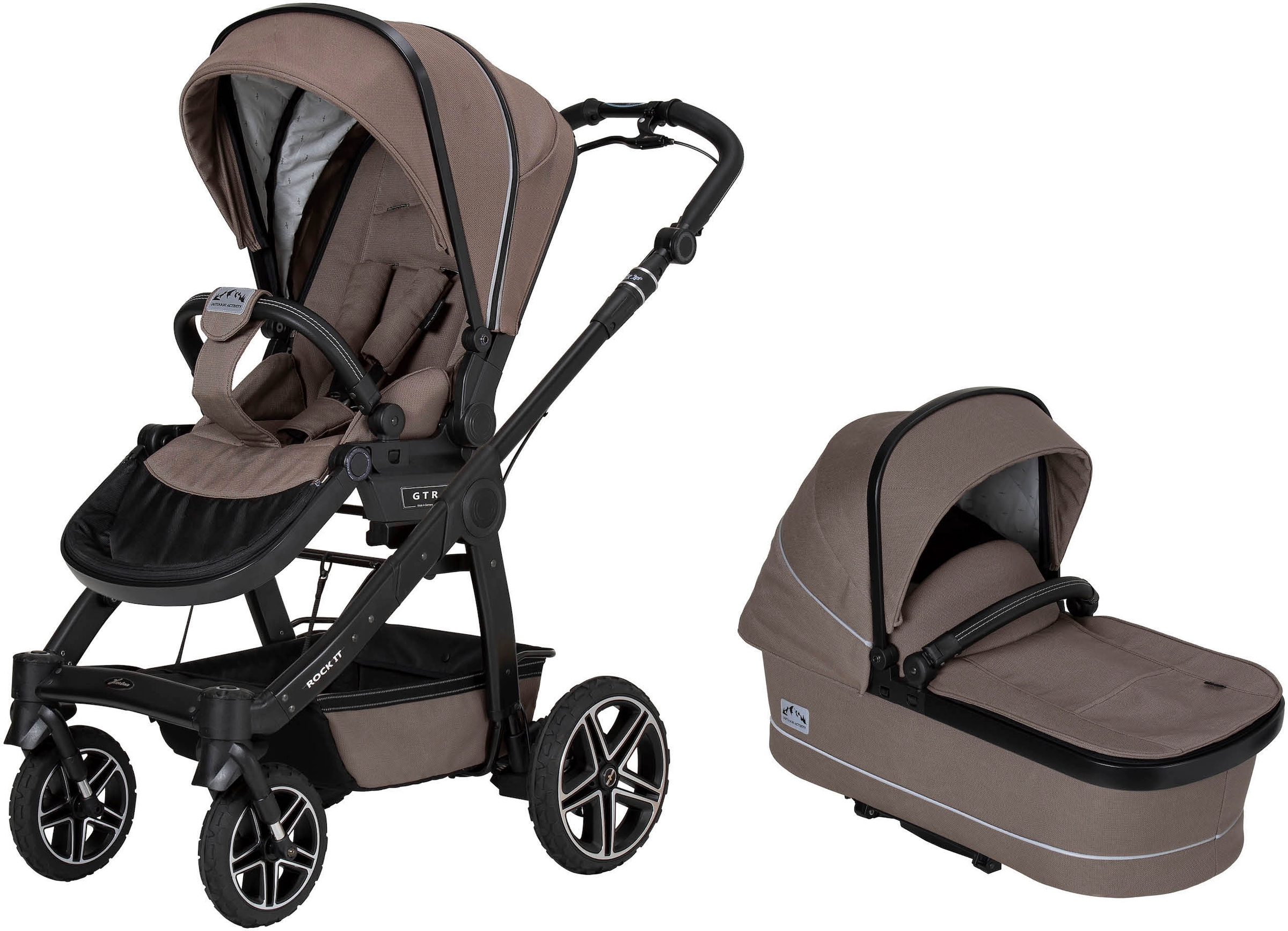 Hartan Kombi-Kinderwagen »Rock it Outdoor«, Made in Germany