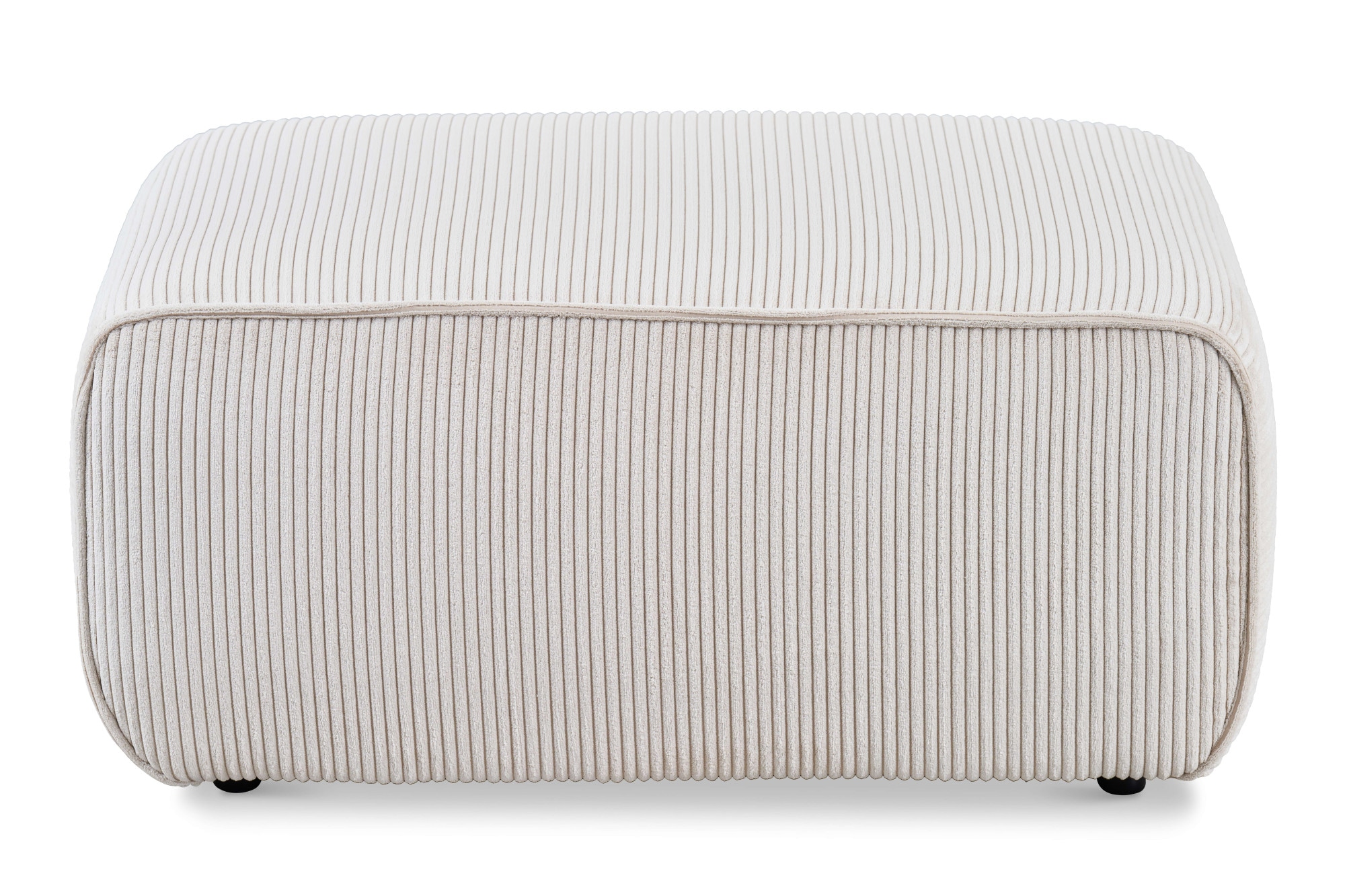 andas Polsterhocker »Noord 92/66 cm«, mit Kedernaht, schöne Serienergänzung