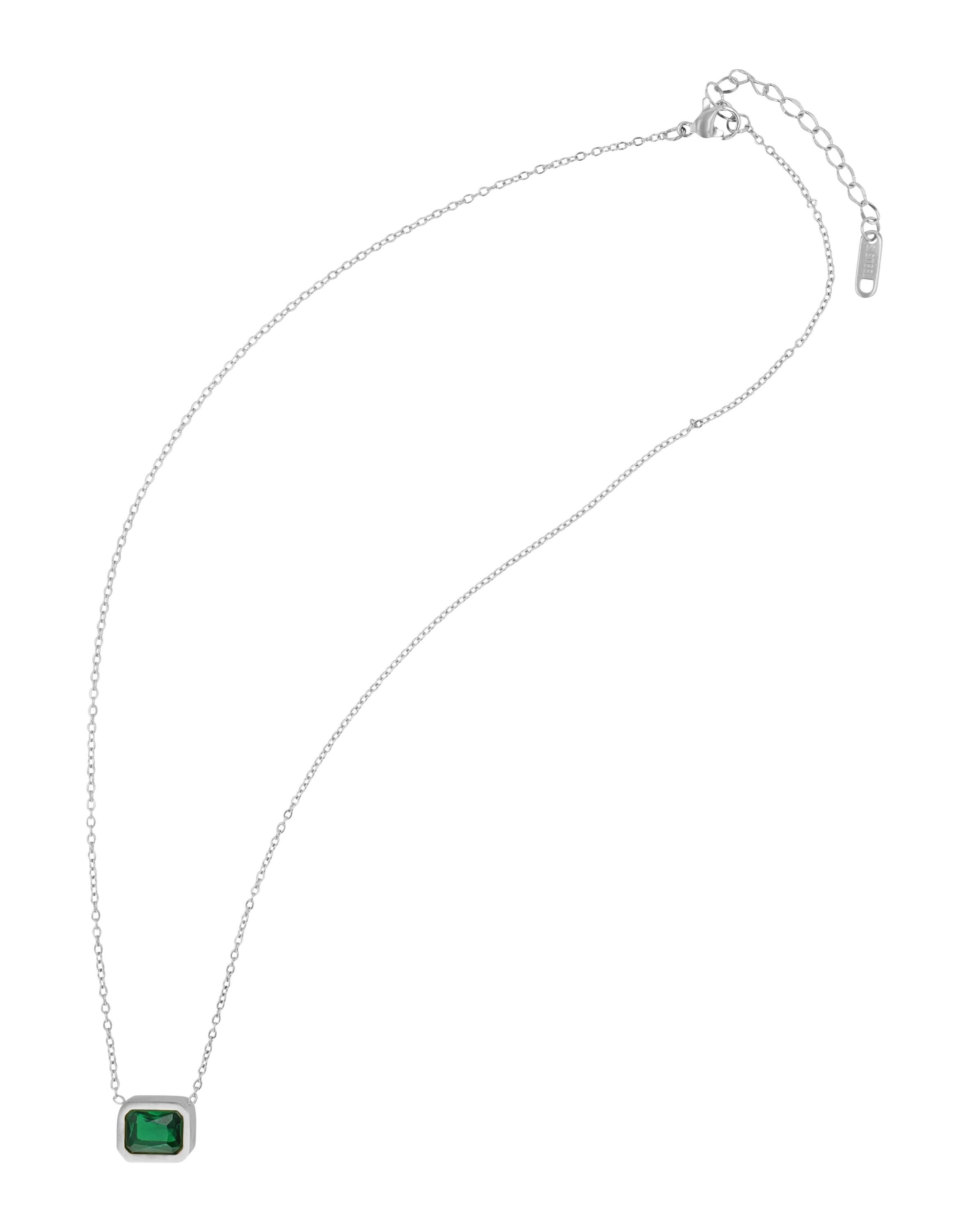 Adelia´s Gliederkette »Damen Halskette aus Edelstahl 43 cm«