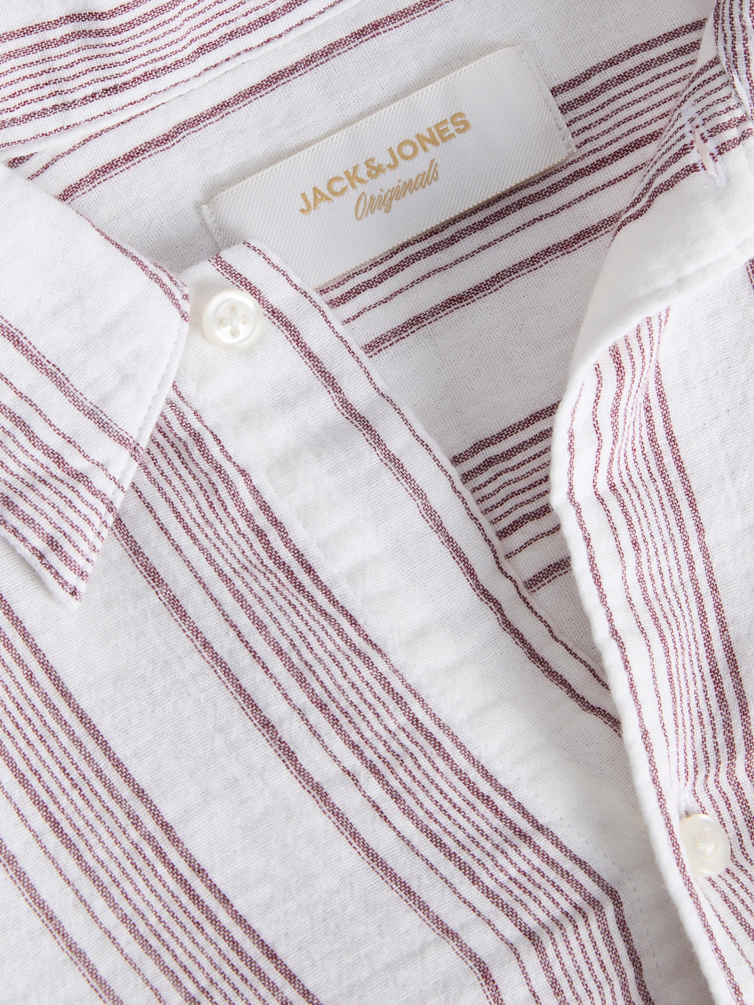 Jack & Jones Kurzarmhemd »JORNANTUCKET DOUBLE CLOTH SHIRT SS EA26«