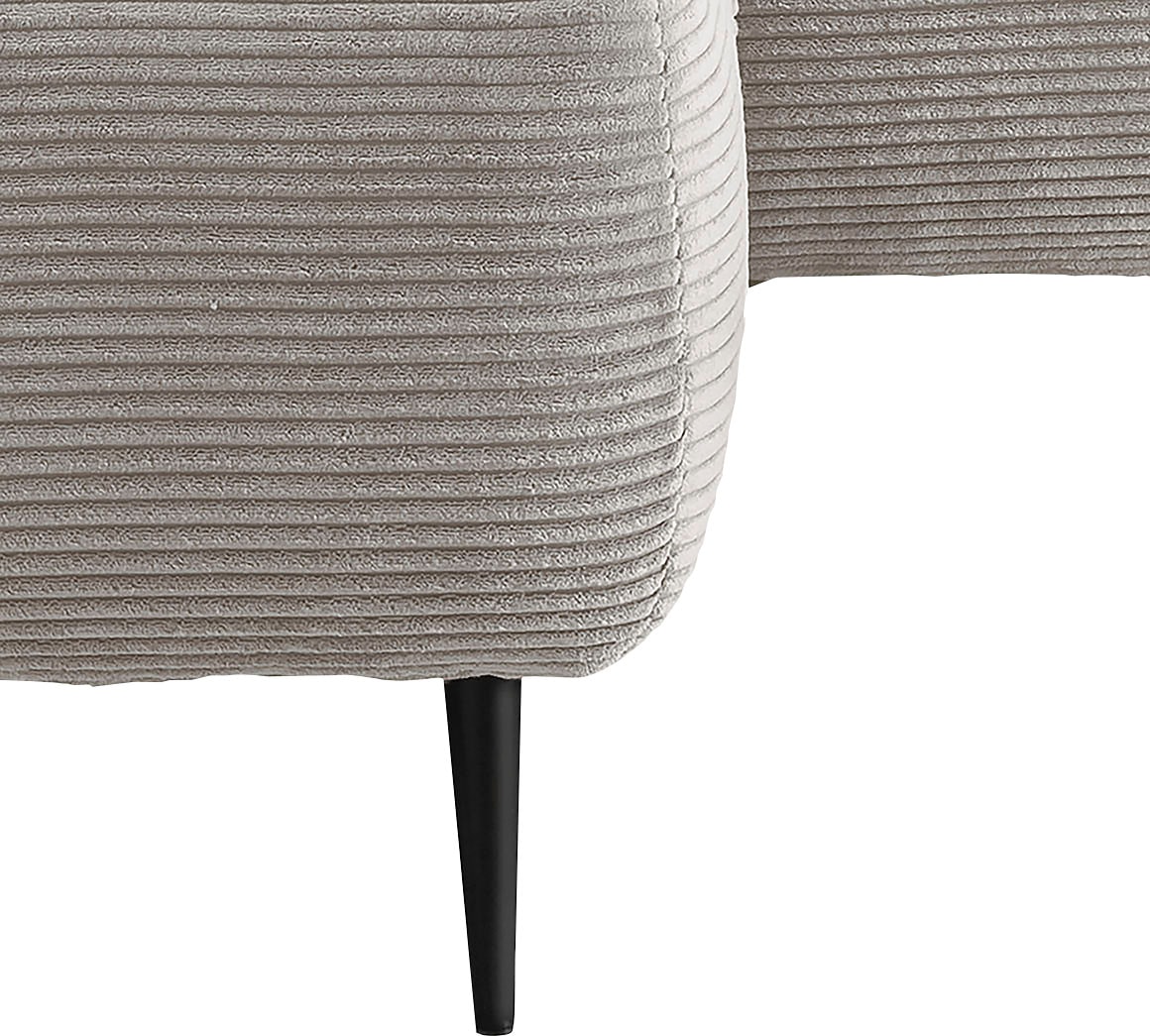 INOSIGN Ecksofa »Amarena L-Form«, inklusive Armlehnenverstellfunktion, 4x Zierkissen gratis