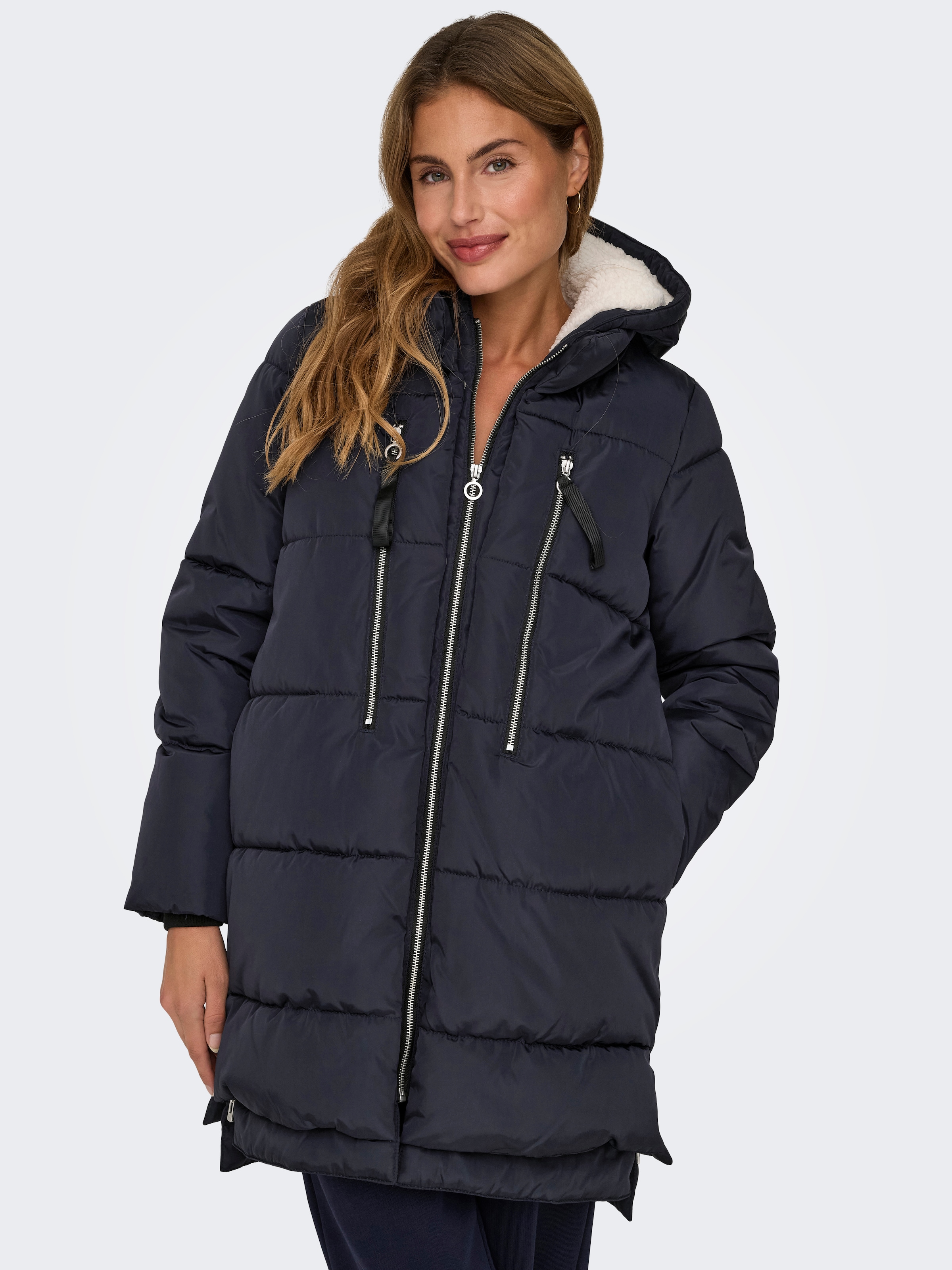 ONLY Steppmantel »ONLNEWNORA LONG PUFFER COAT LIFE CC OTW«
