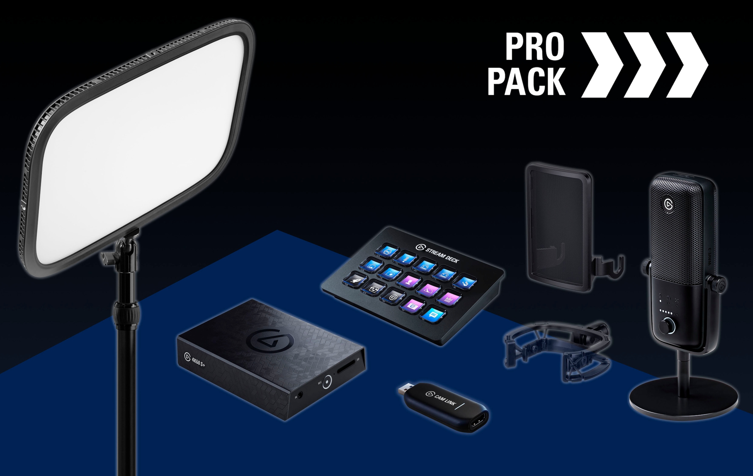 Elgato Streaming Boxen »Elgato Streaming Bundle, Pro Pack«, (7 St.)