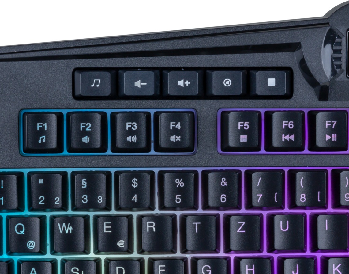 nacon Gaming-Tastatur »CL-210DE«, (Ziffernblock-Multimedia-Tasten-Funktionstasten-Fn-Tasten-Makro-Tasten)
