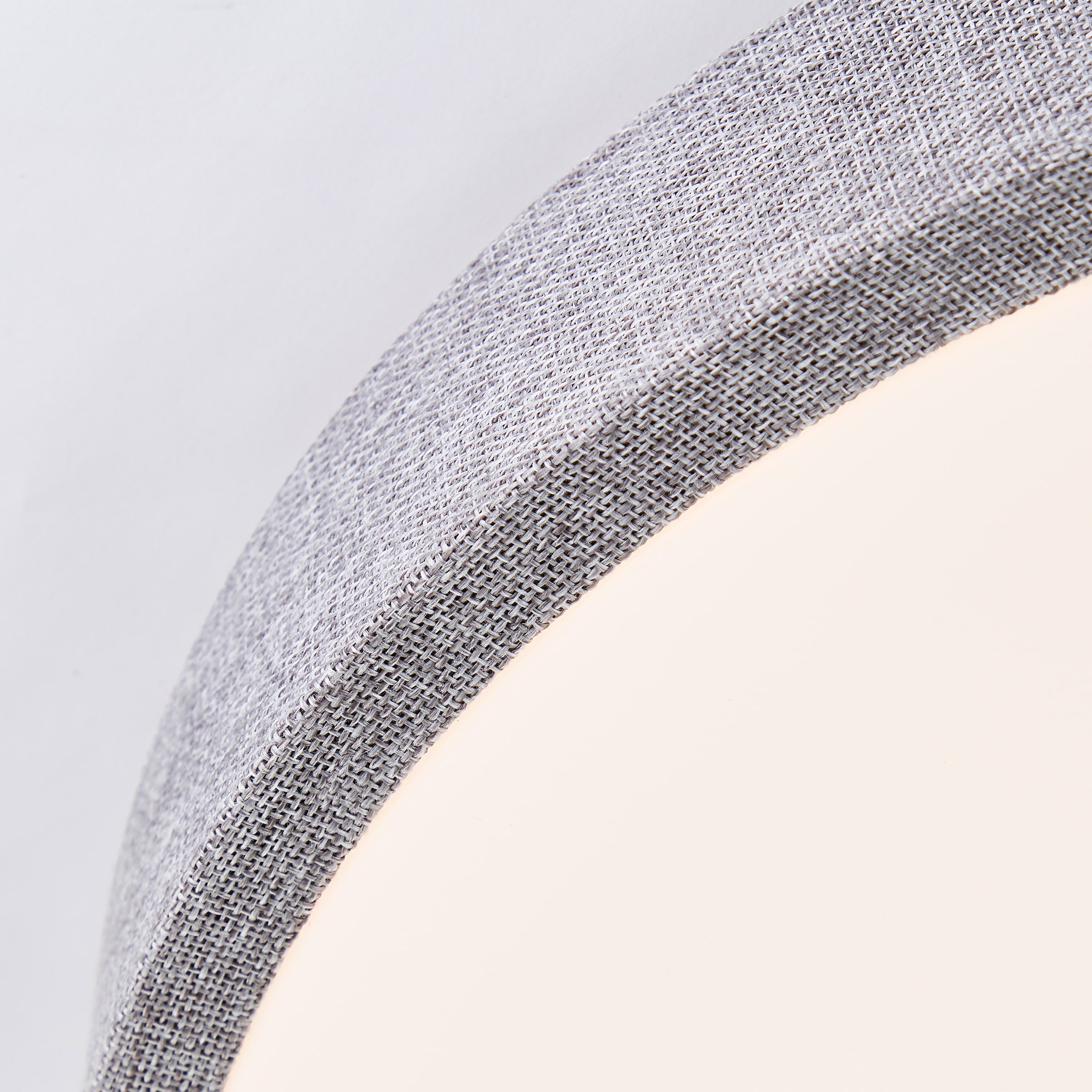 Brilliant LED Deckenleuchte »Filiz« 1 Stk. Warmweiß Textil, Ø 39 cm, 24 W, 2400 lm, 3000 K, 3-Stufen dimmbar