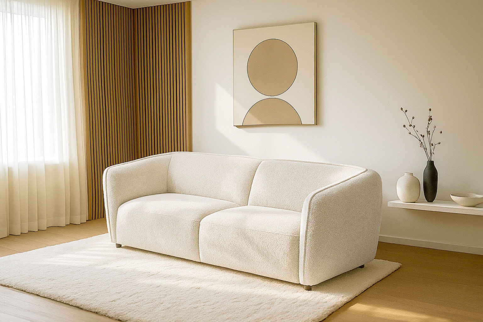 Home affaire 3-Sitzer »Ostrup« schlichtes modernes Design, in verschiedenen Farben