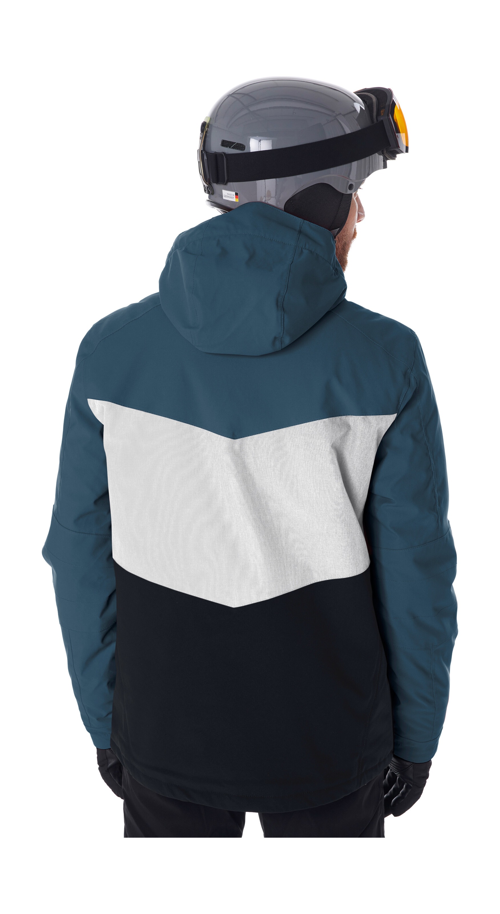 Killtec Skijacke »KSW 45 MN SKI JCKT« Trendige, wasserdichte Skijacke mit abnehmbarer Kapuze und Schneefang