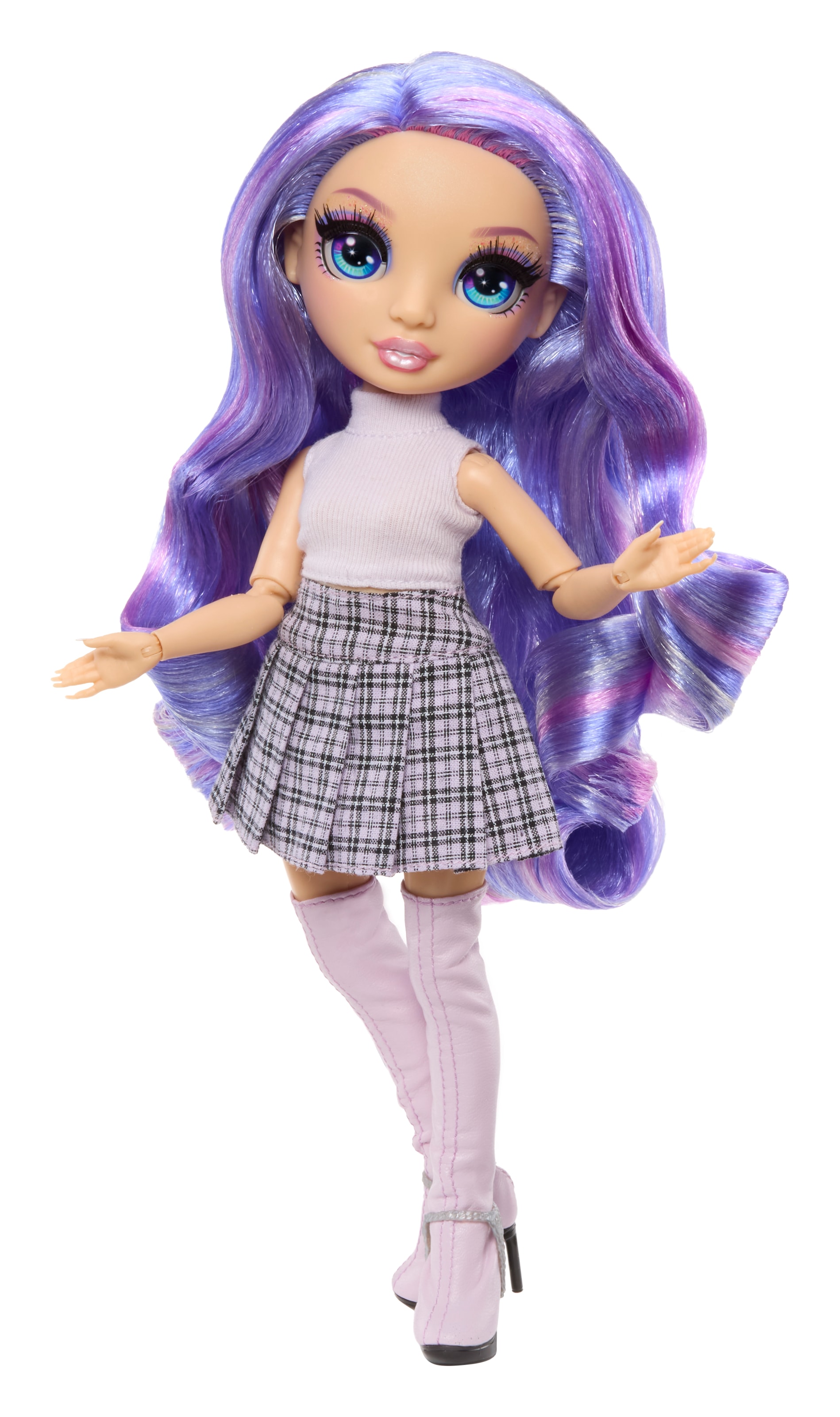 RAINBOW HIGH Anziehpuppe »Rainbow High Style Icons Doll - Violet«