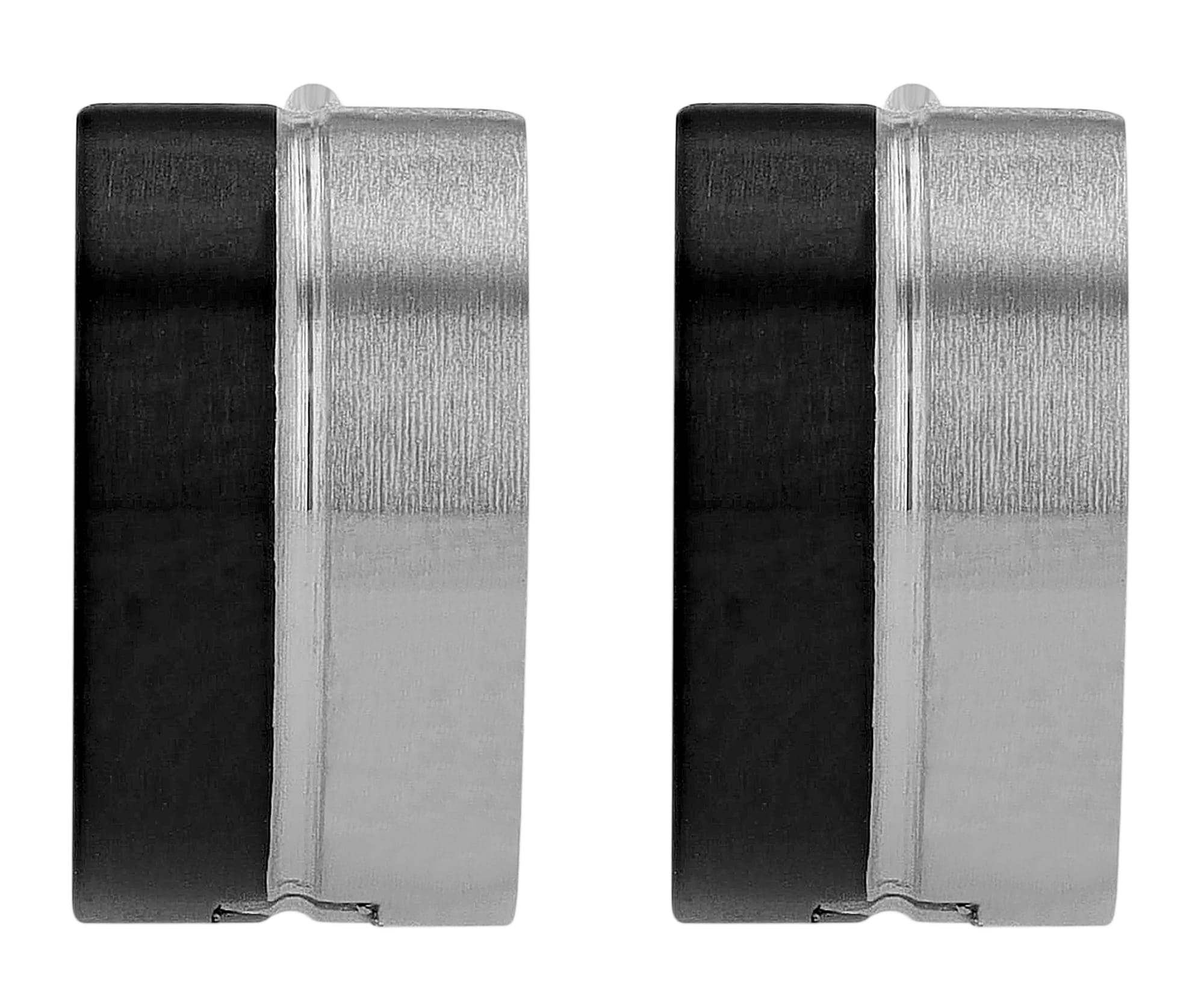 Adelia´s Paar Creolen »Damen Ohrringe ¿ Klappcreole aus Edelstahl«