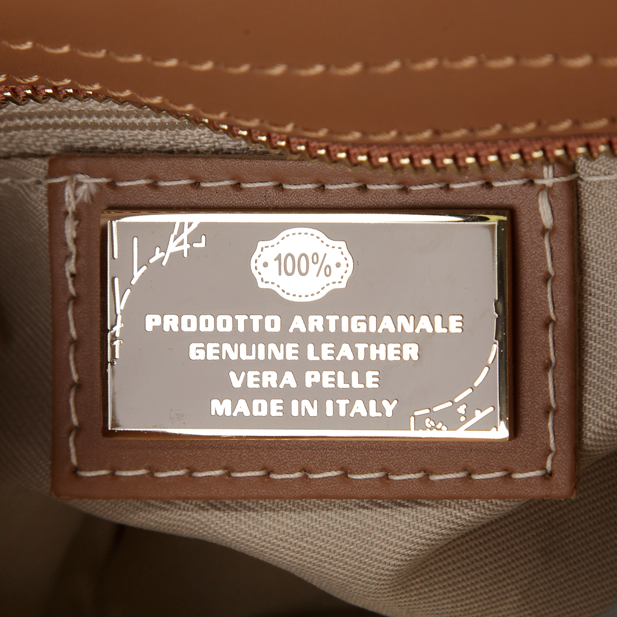 Cluty Umhängetasche, echt Leder, Made in Italy