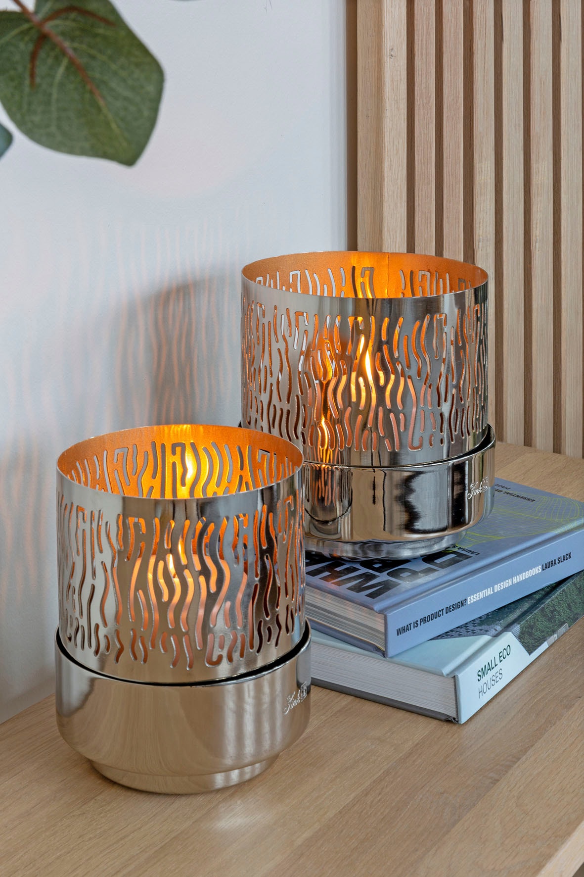 Fink Windlicht »MARIAN«, (1 St.), Cut-Outs mit wellenförmigen im Shop aus OTTO kaufen Kerzenhalter Eisen, Online