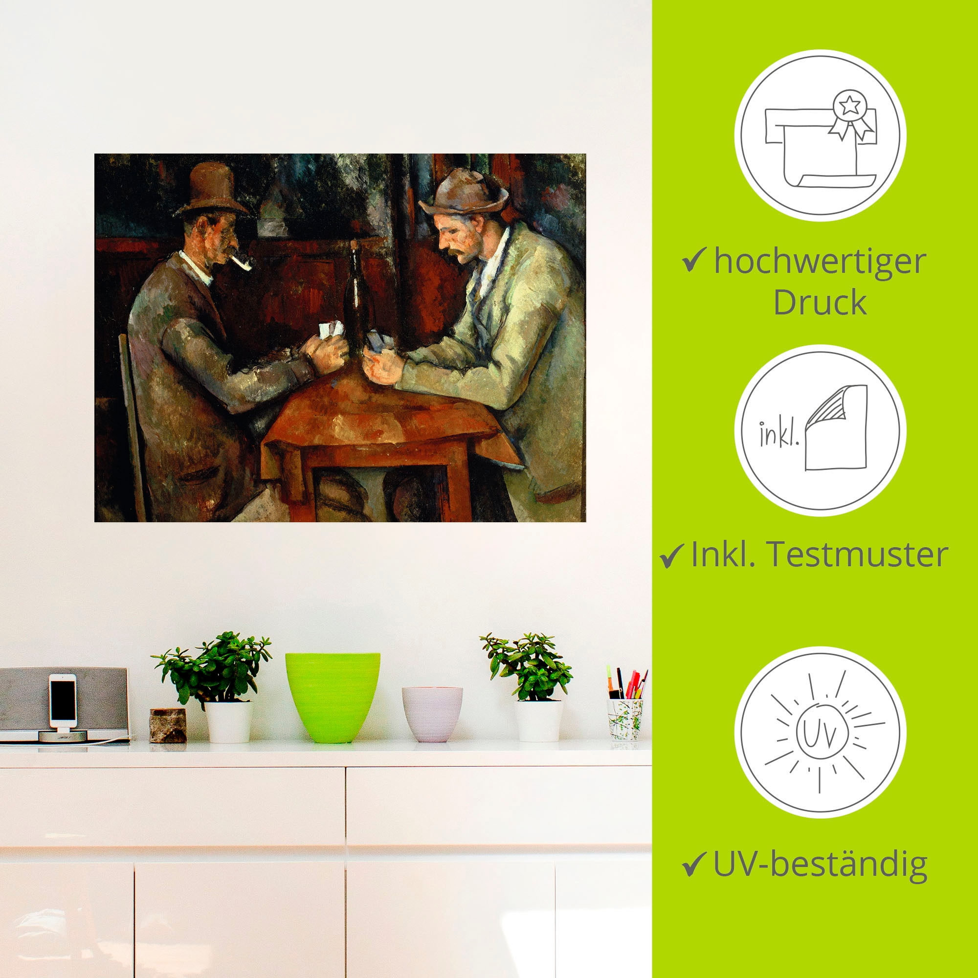 Artland Wandfolie »Stillleben mit Petunien«, Stillleben, (1 St.), selbstklebend