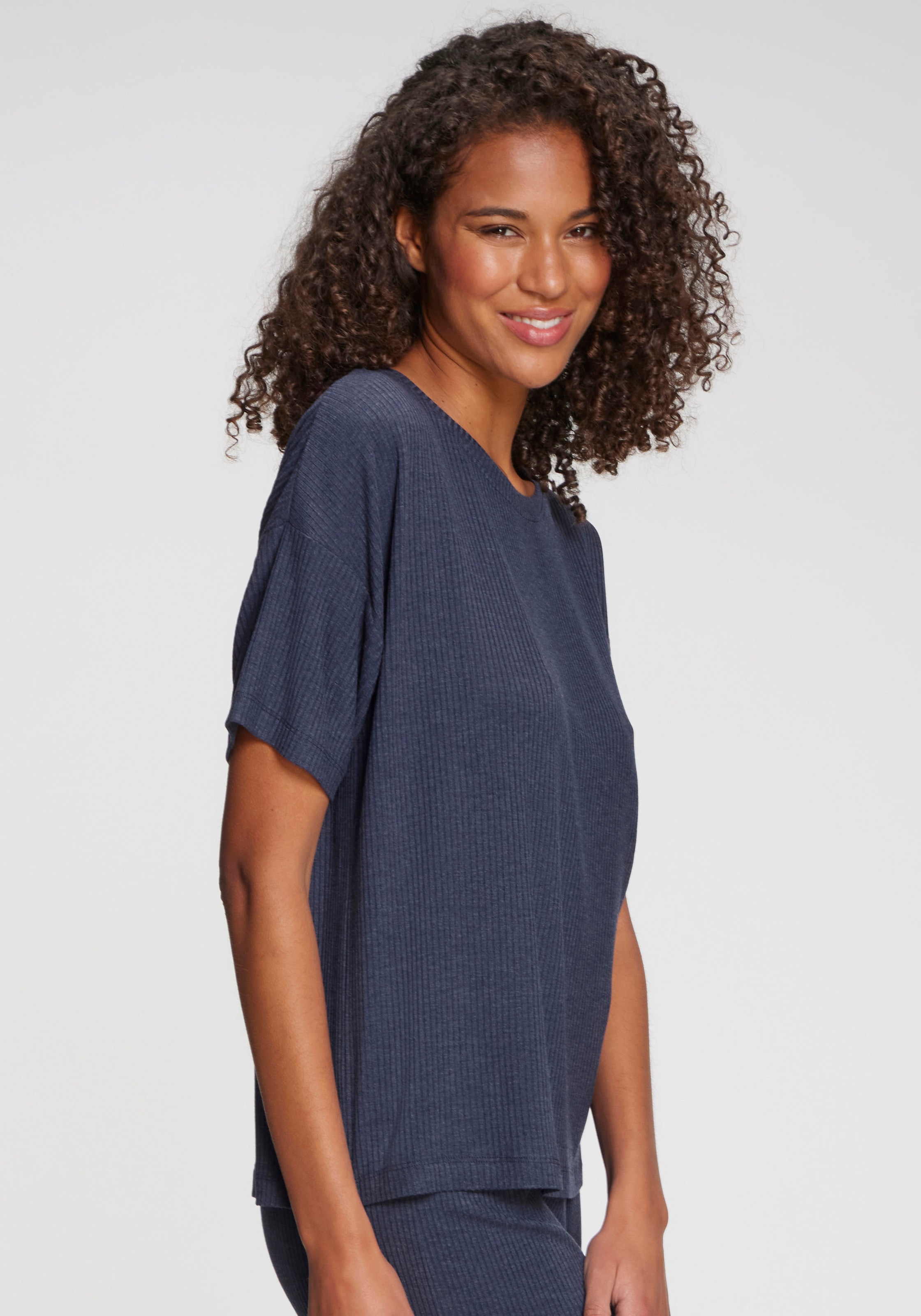 s.Oliver T-Shirt, Aus weicher Rippqualität